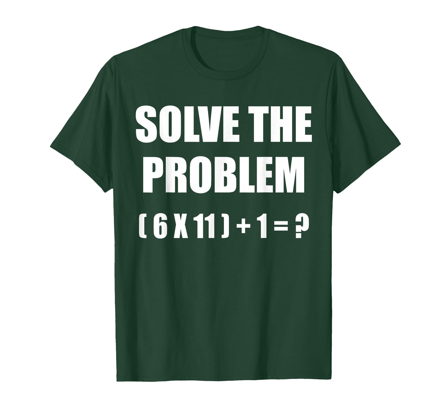 Solve The Problem Math Teacher Joke 67 Funny Six Seven Meme T-Shirt