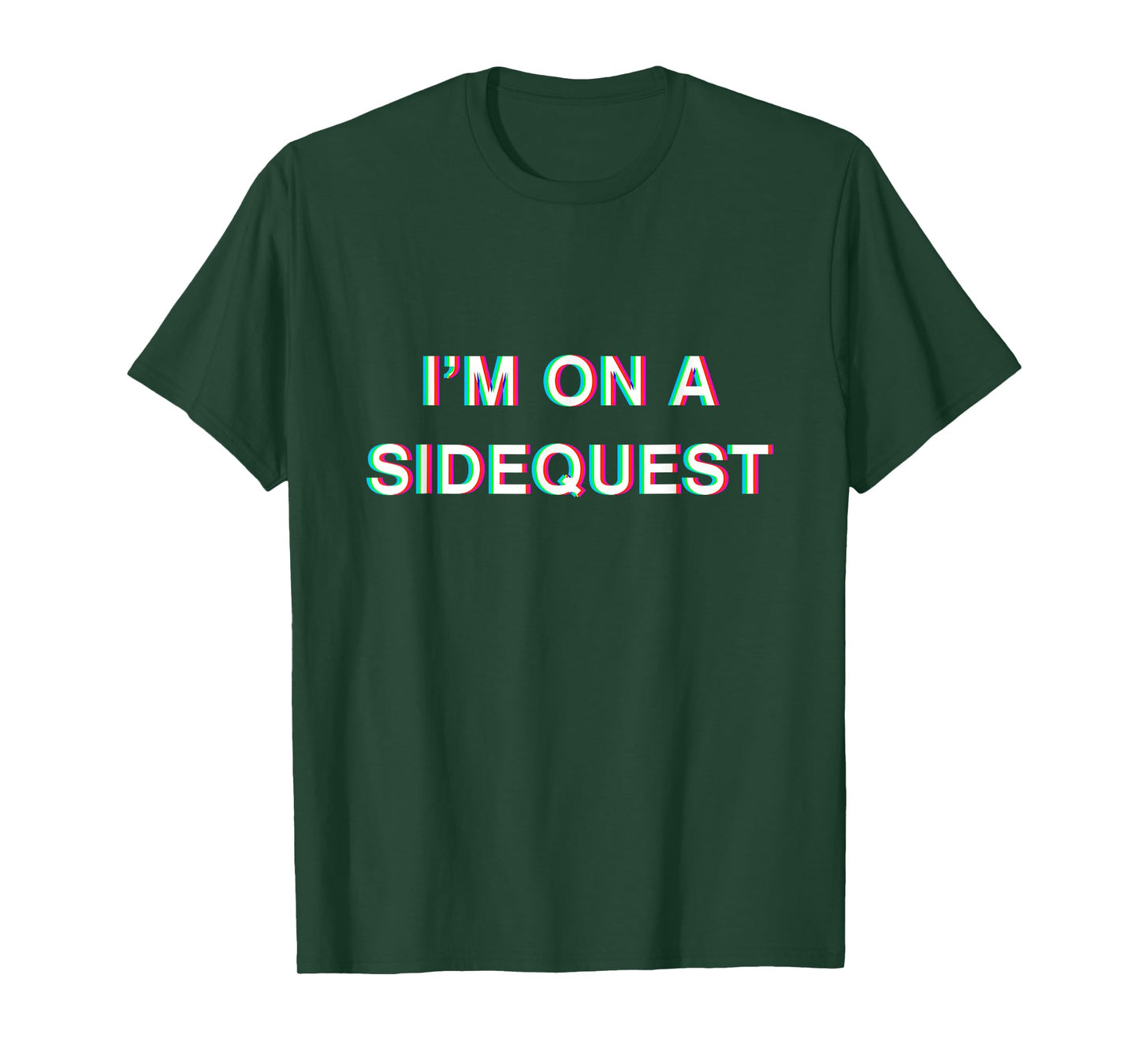 I'm On a Sidequest Funny EDM Raver Glitch Festival Techno T-Shirt