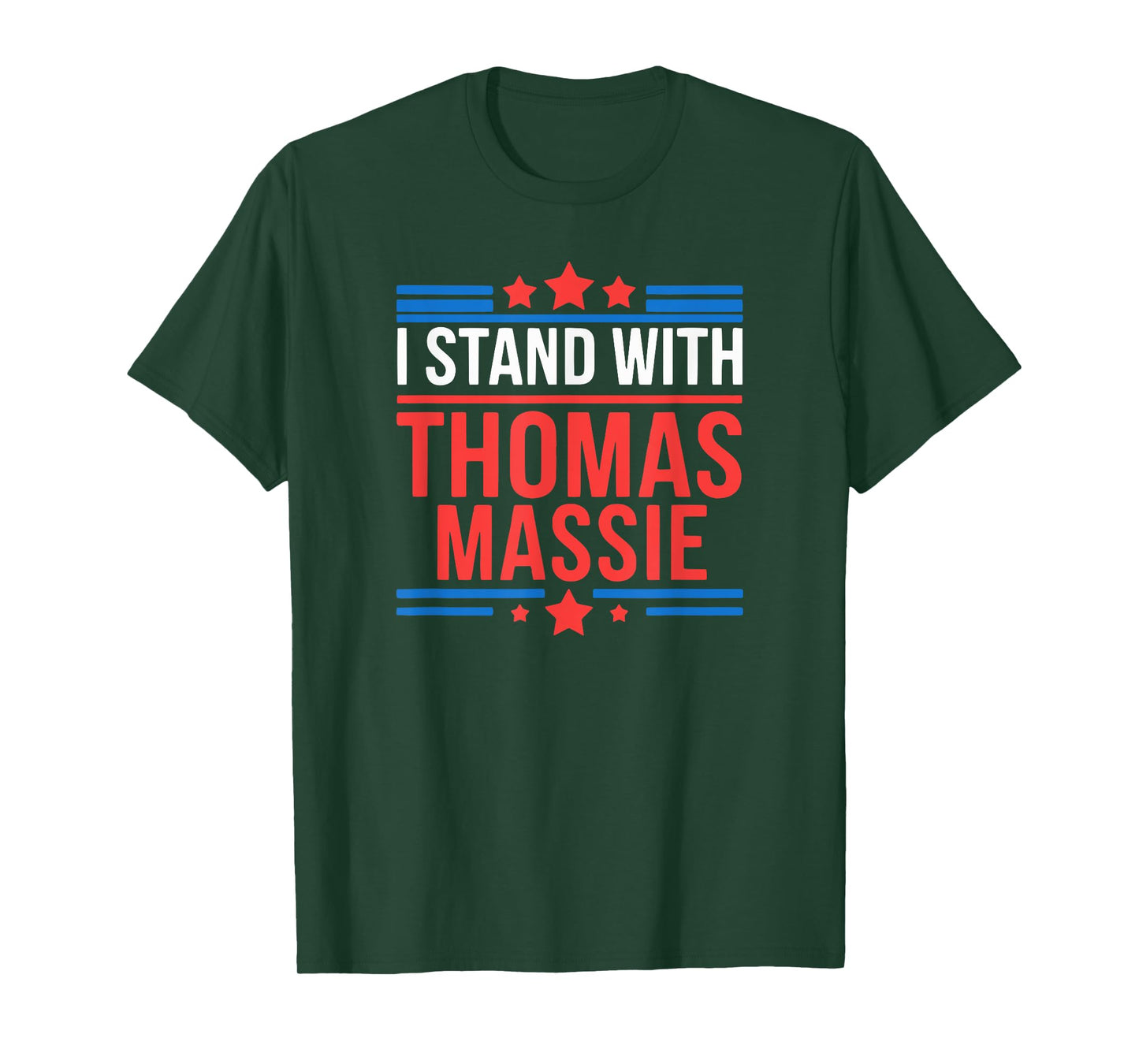 I Stand With Thomas Massie T-Shirt