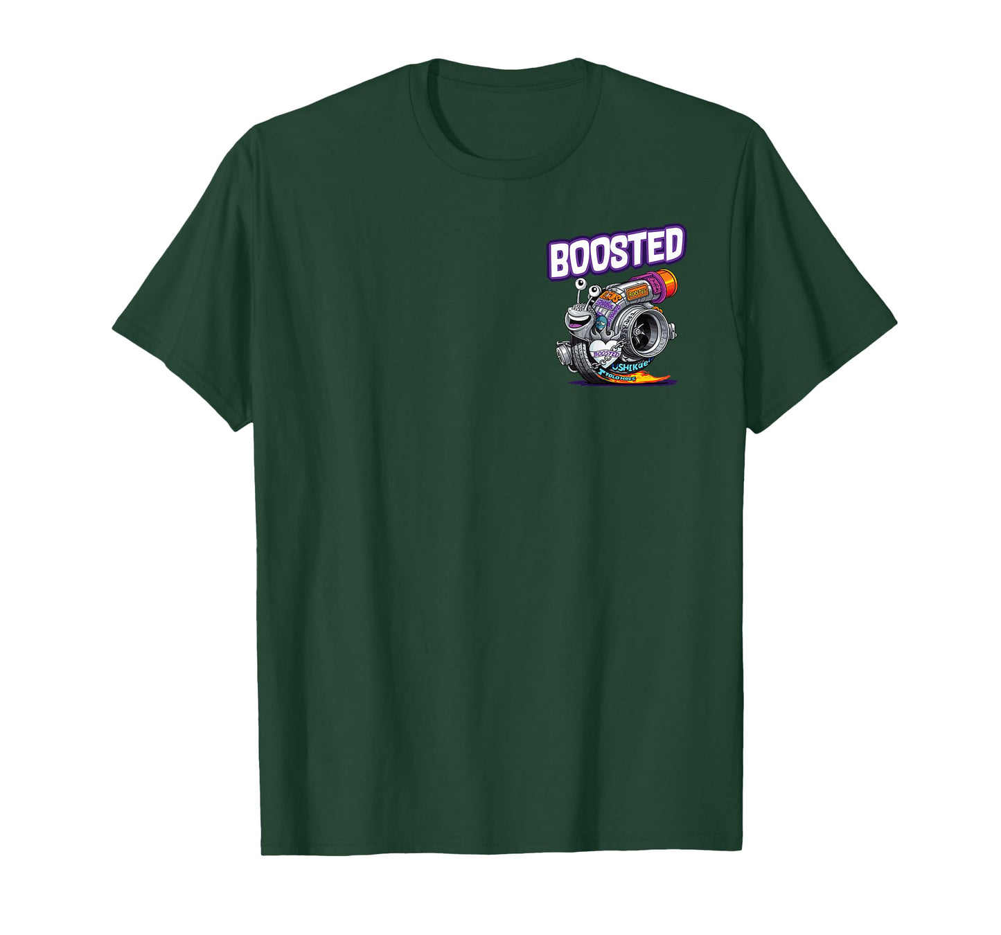 Turbocharger Snail Turbo Race Car Boost Mechanic Tuning Car T-Shirt