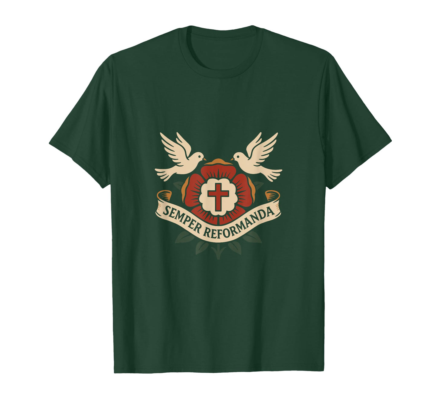Semper REFORMANDA - Christian Reformed Theology - Vintage T-Shirt