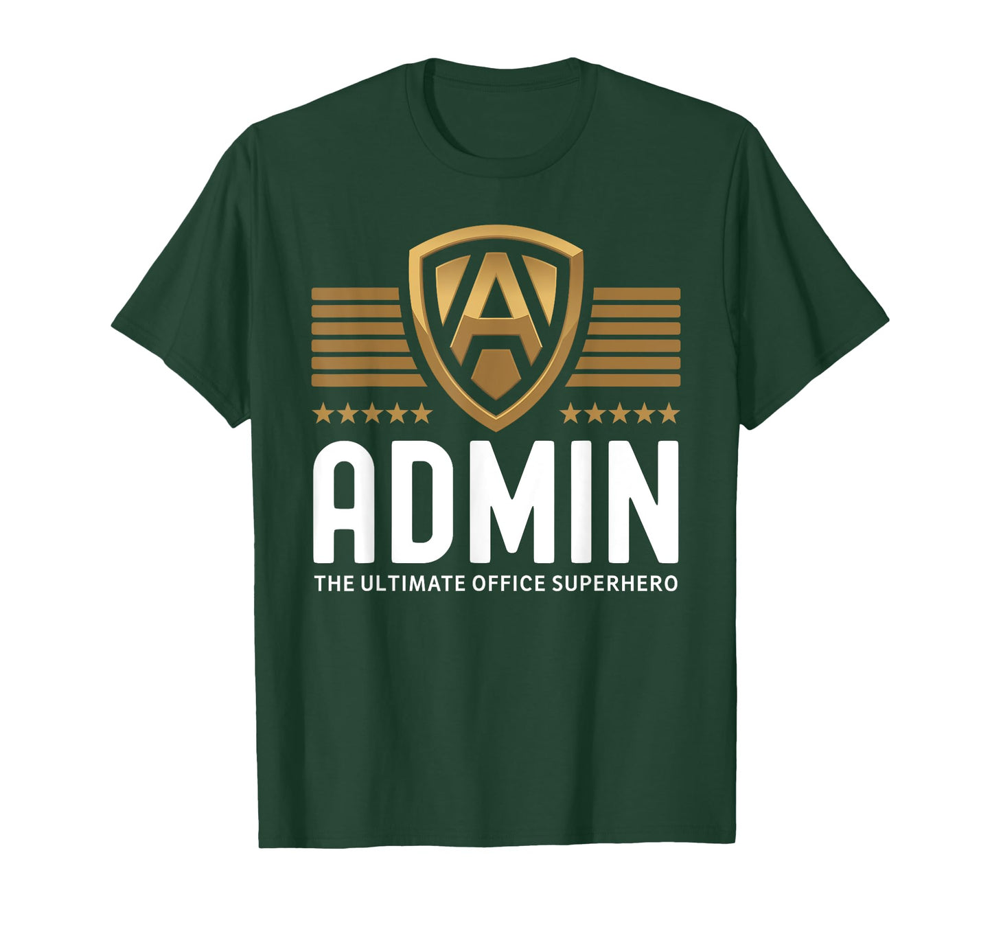 Admins Life Office Superhero Computer Administrator Admin T-Shirt