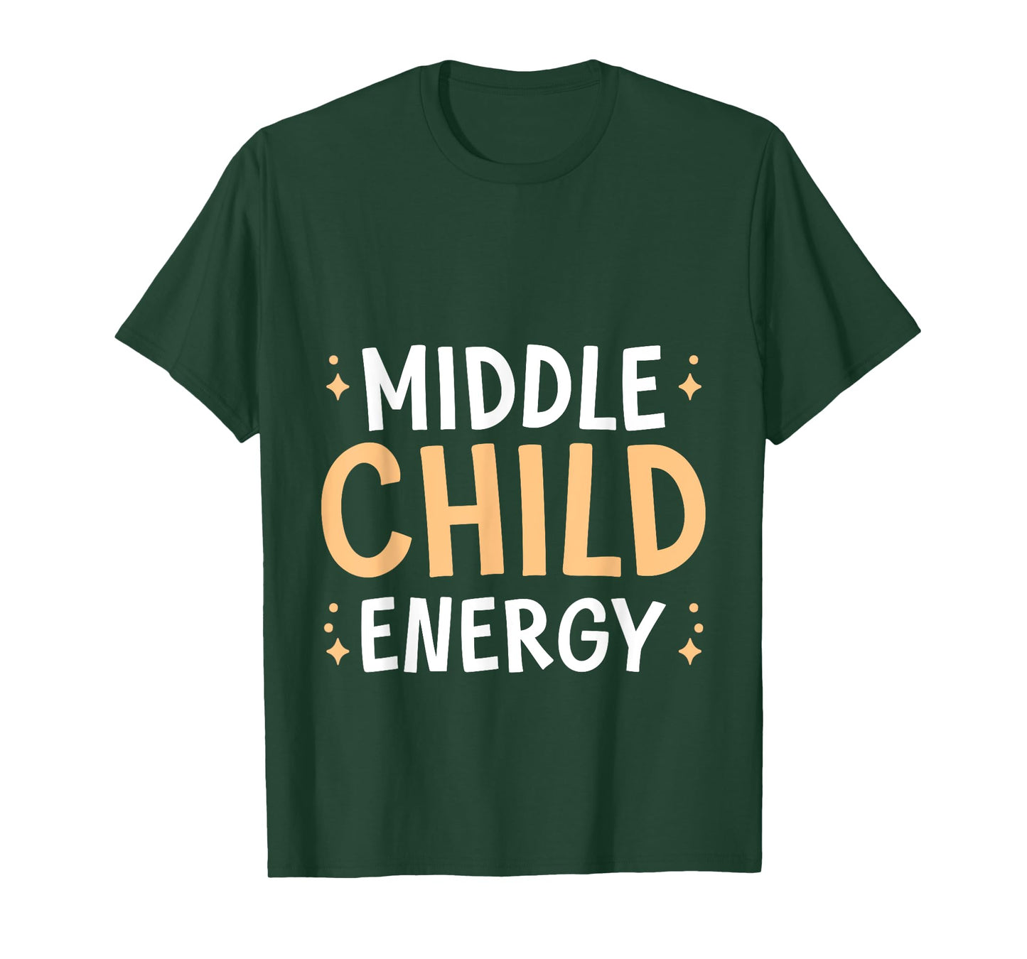 Middle Child Energy Relatable Sibling Life T-Shirt