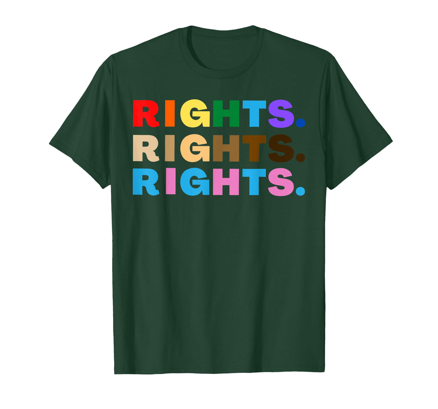 Rights Rights LGBT Gay Equal Black Lives Matter Transgender T-Shirt