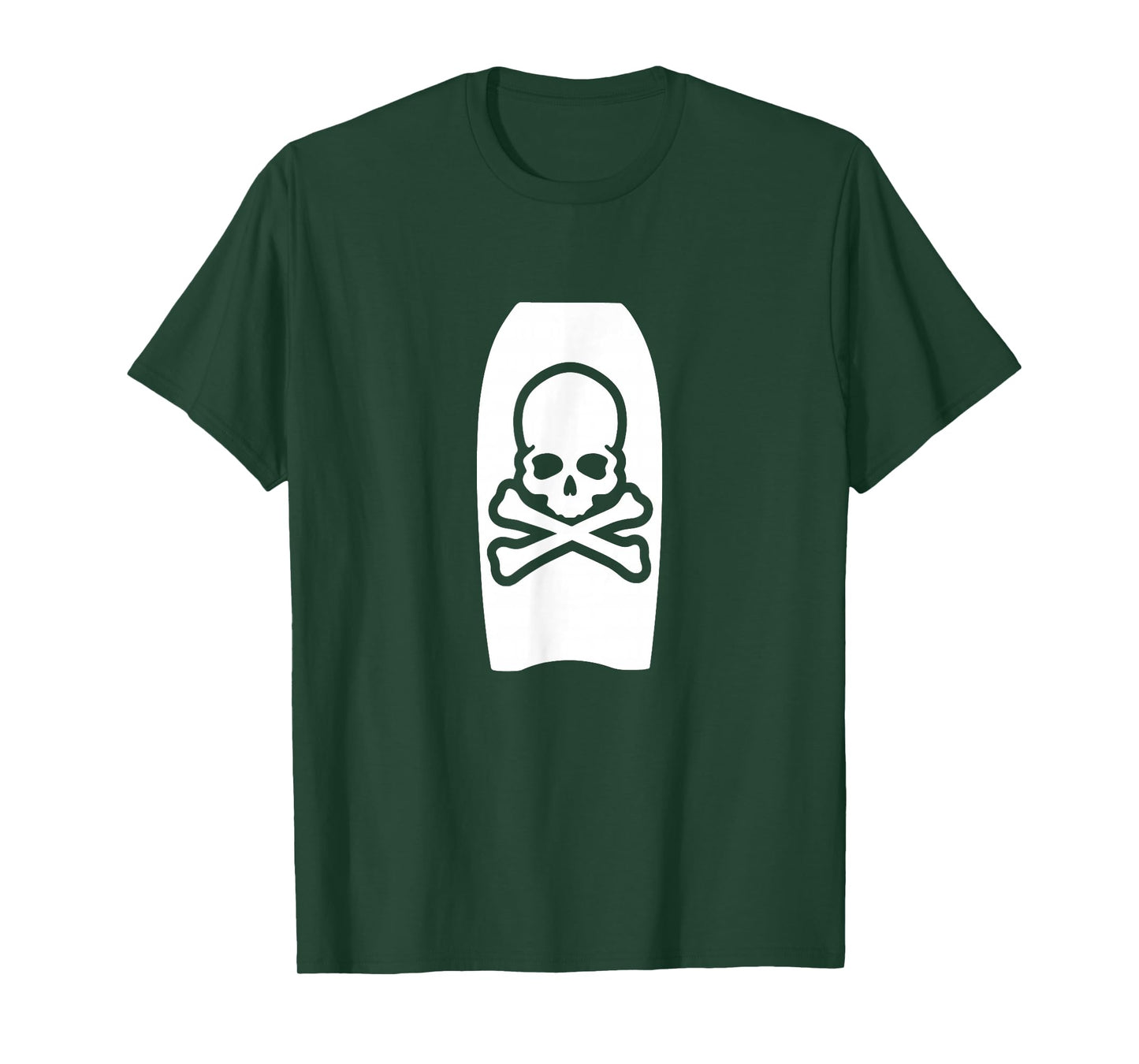 Bodyboarding Skull and Cross Bones T-Shirt