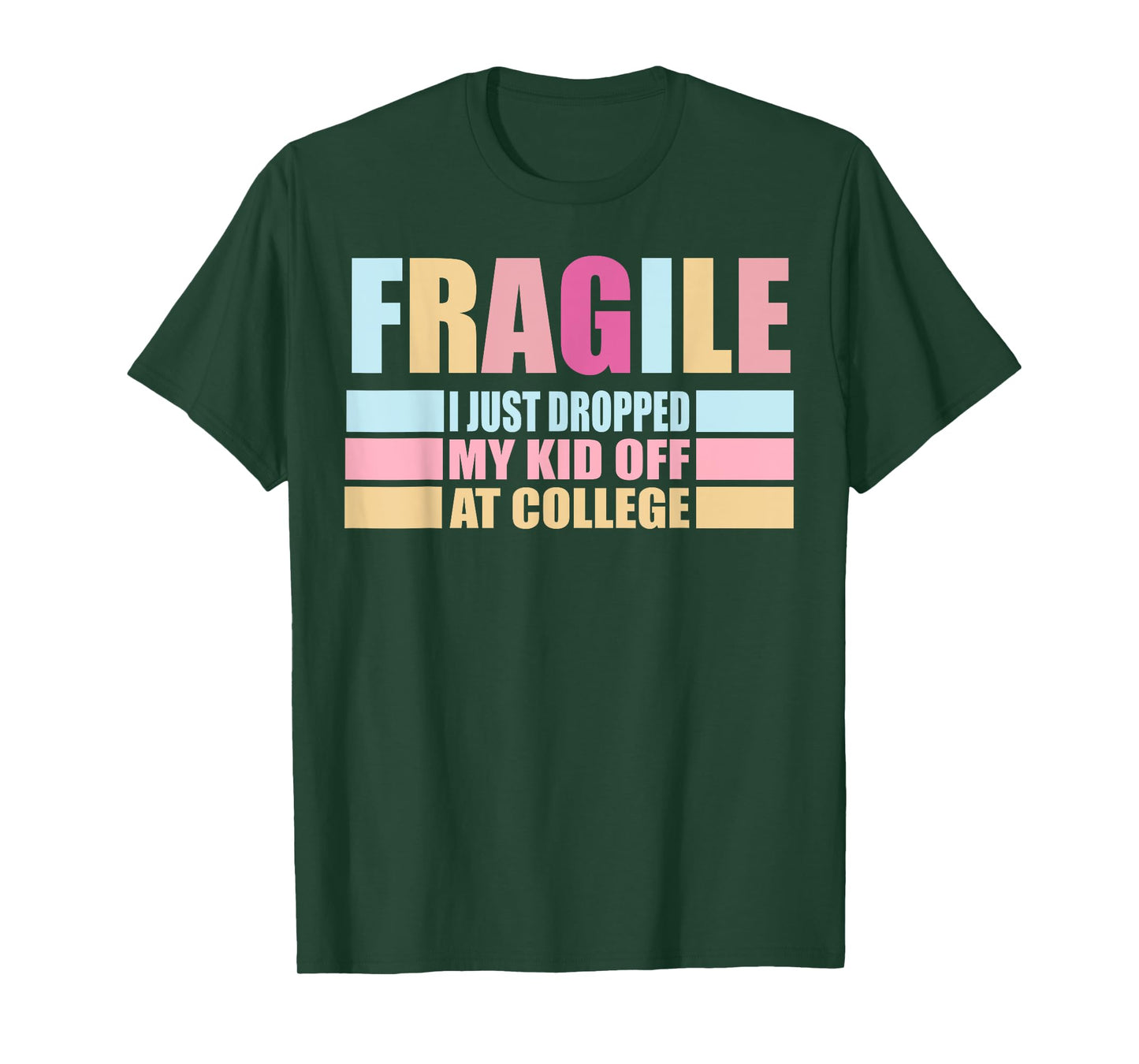 Leaving For College For Mom My Kid Off At College Drop Off T-Shirt