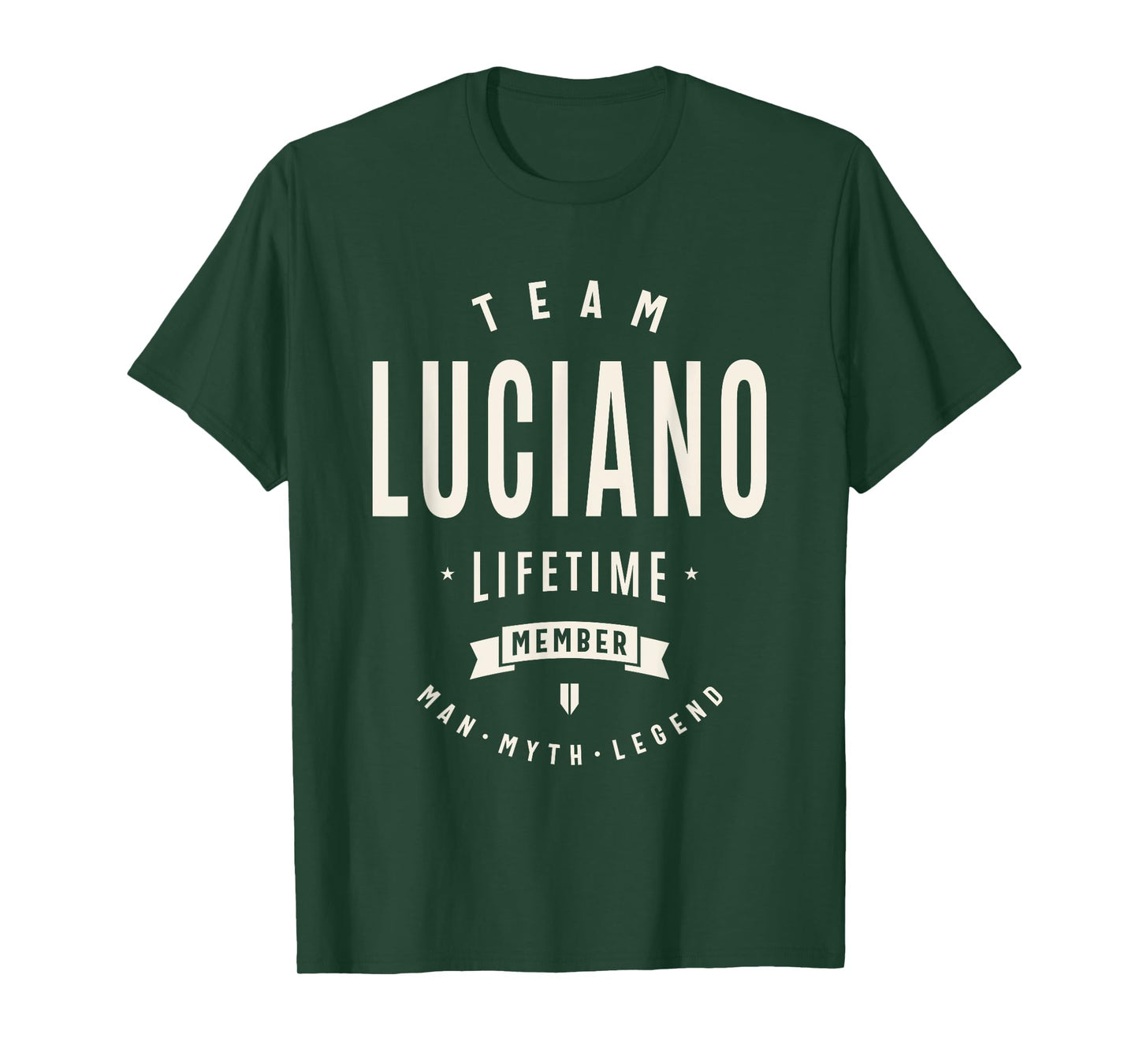 Team Luciano Lifetime Member Funny Name Luciano T-Shirt