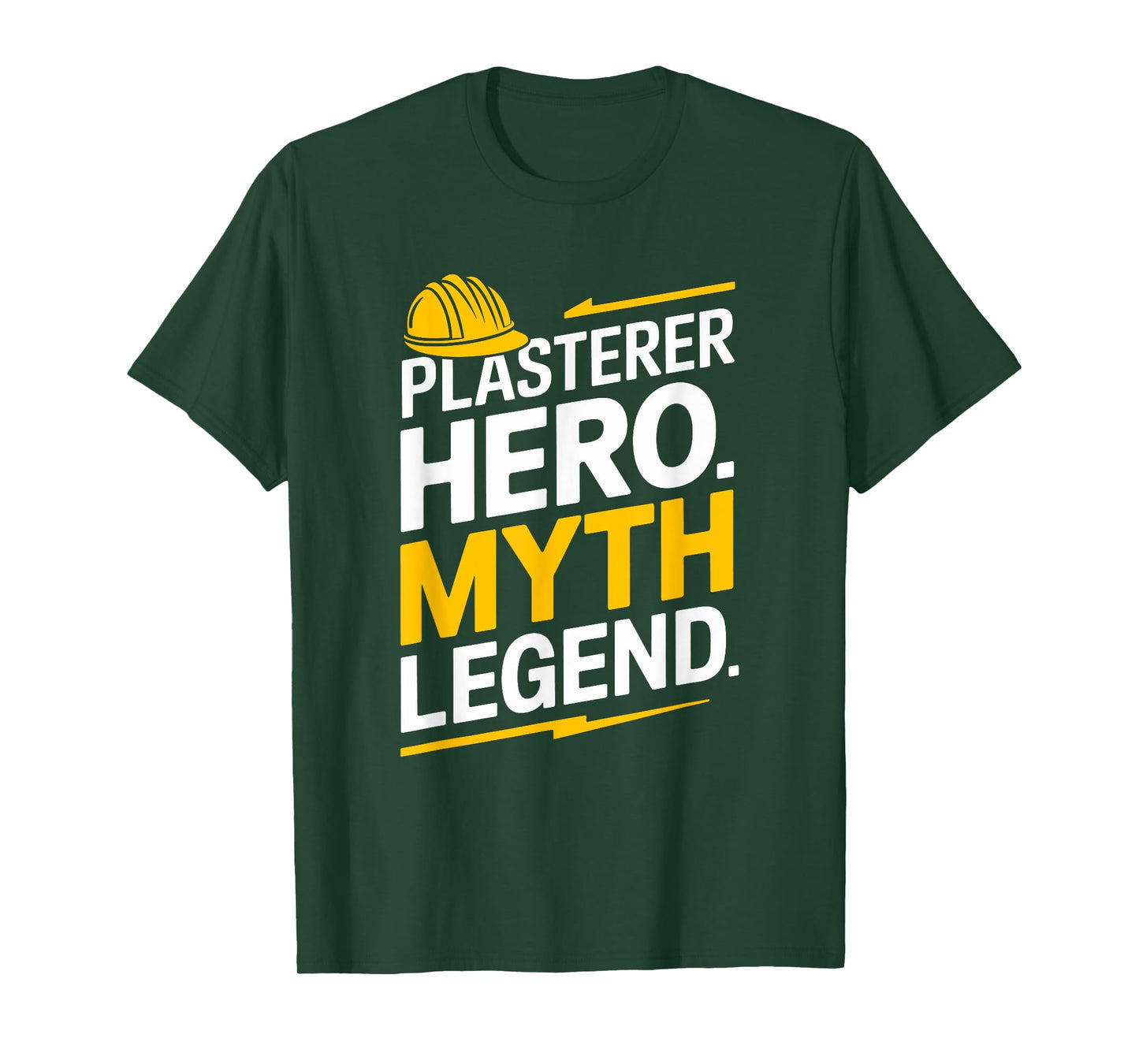 Stuccoer Plaster Plastering, Plasterer Hero Myth Legend T-Shirt