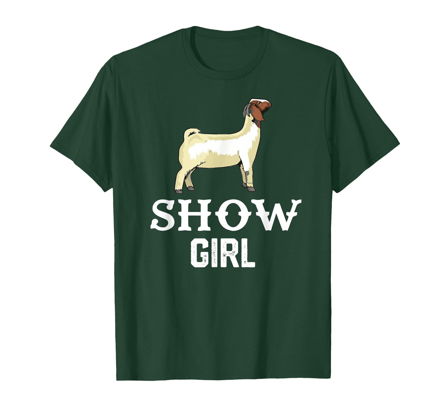 Show Boer Goat girl T-Shirt