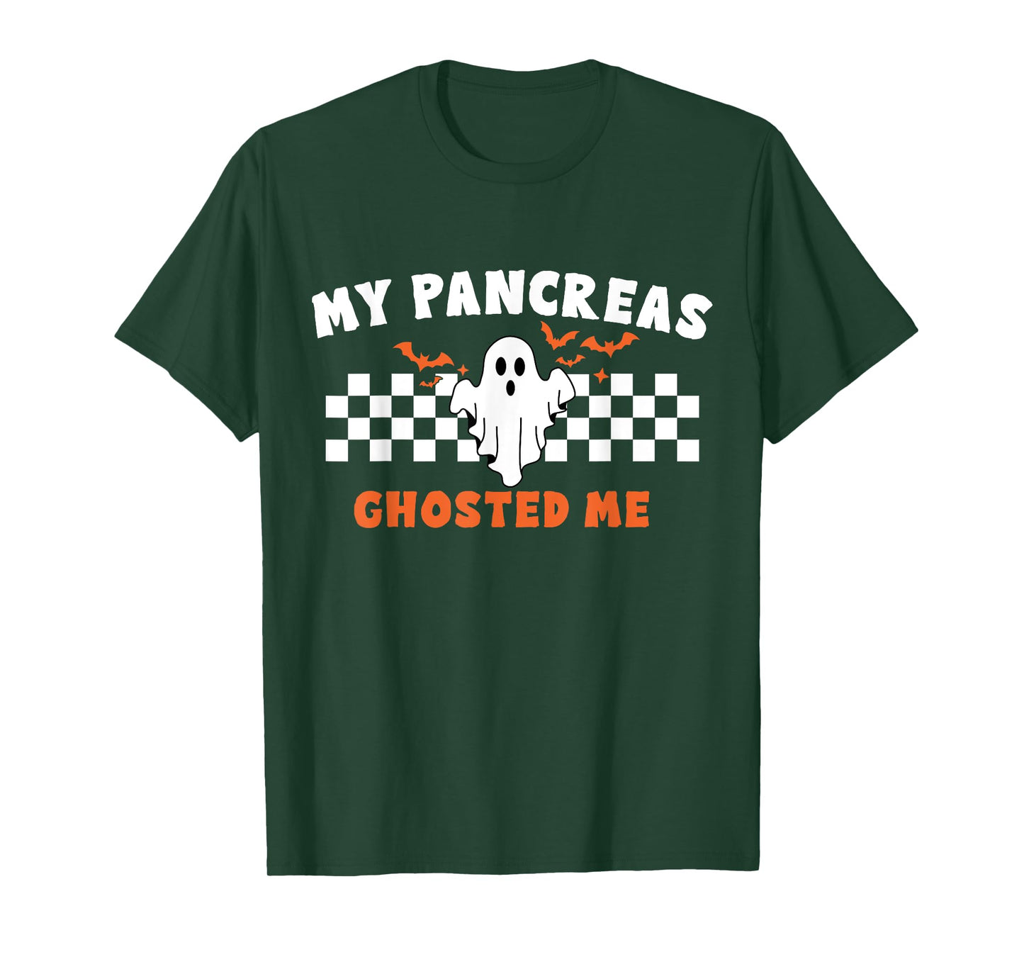 Halloween My Pancreas Ghosted Me, Type 1 Diabetes T-Shirt