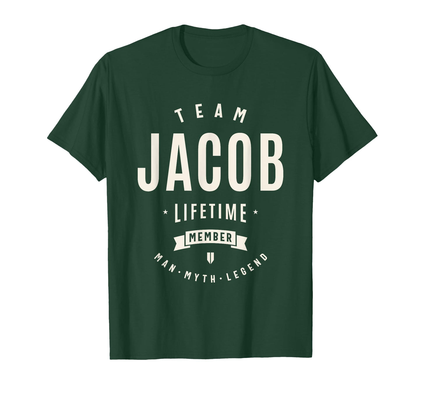 Team Jacob Lifetime Member Funny Name Jacob T-Shirt