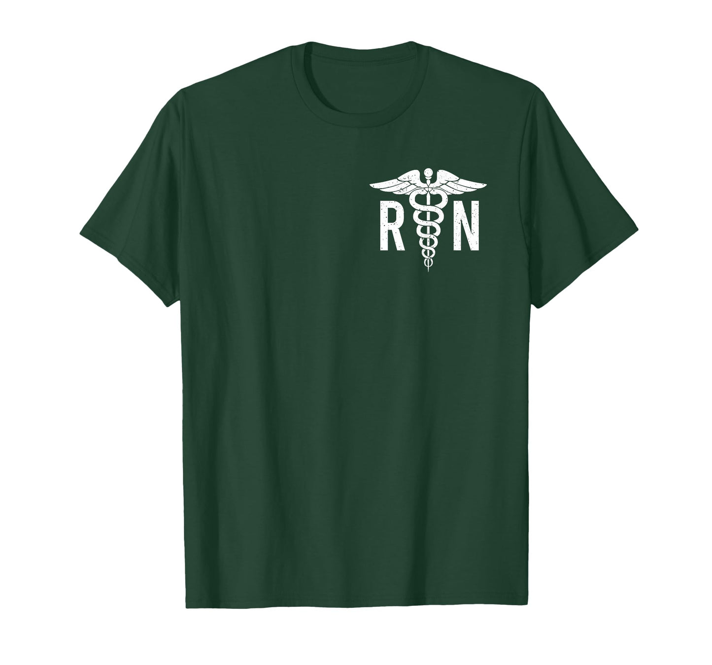 RN Nurse Shirt Registered Nurse Funny Nurse Day 2 Sided T-Shirt
