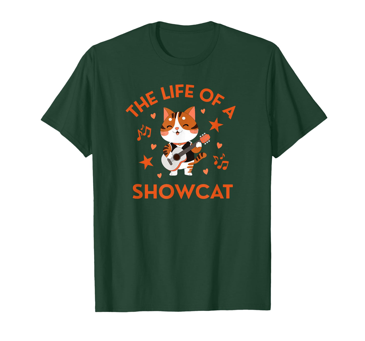 Fun and Cute The Life of a Showcat T-Shirt