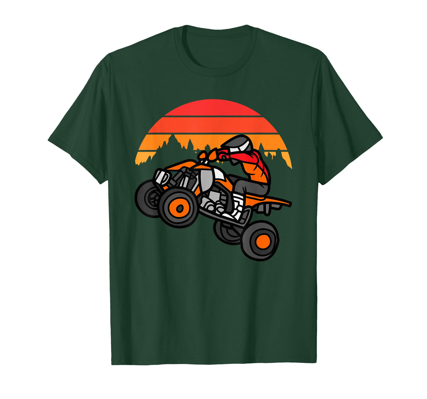 ATV 4 Wheeler Quad Bike ATV Riding All Terrain Vehicle T-Shirt