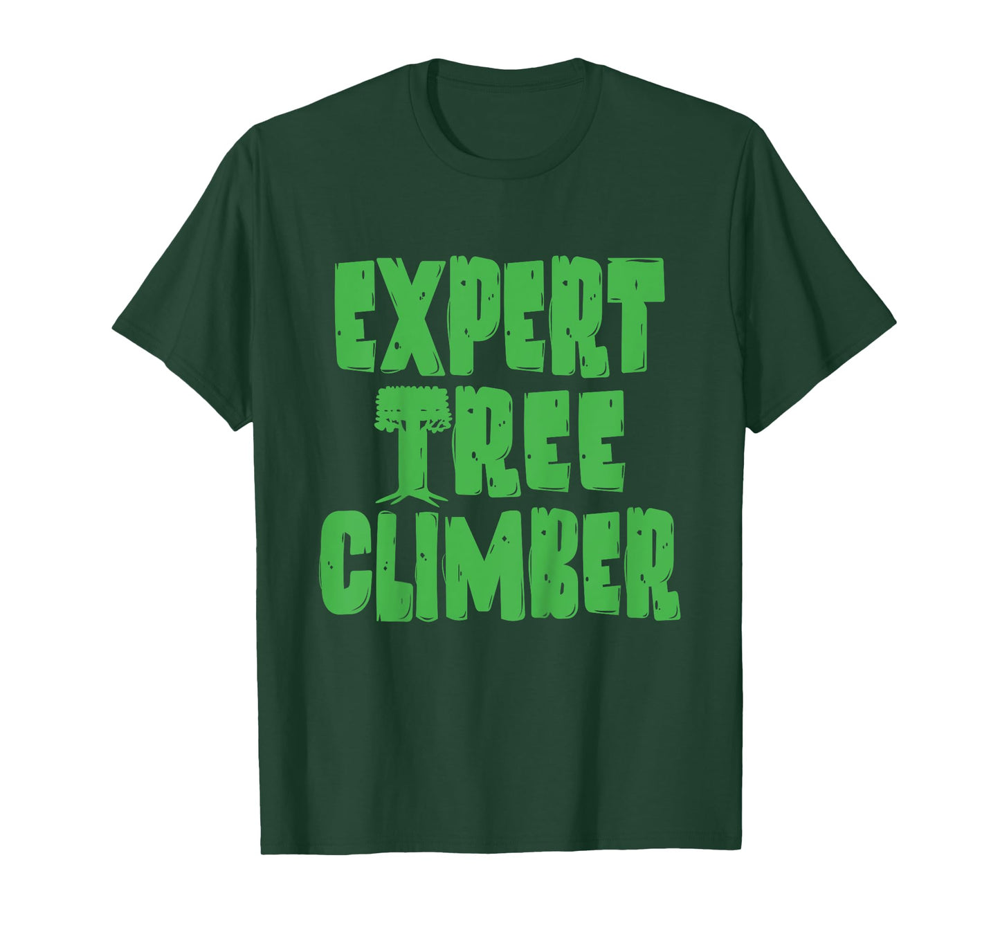 Expert Tree Climber Vacation Summer Kids Graphic Funny T-Shirt