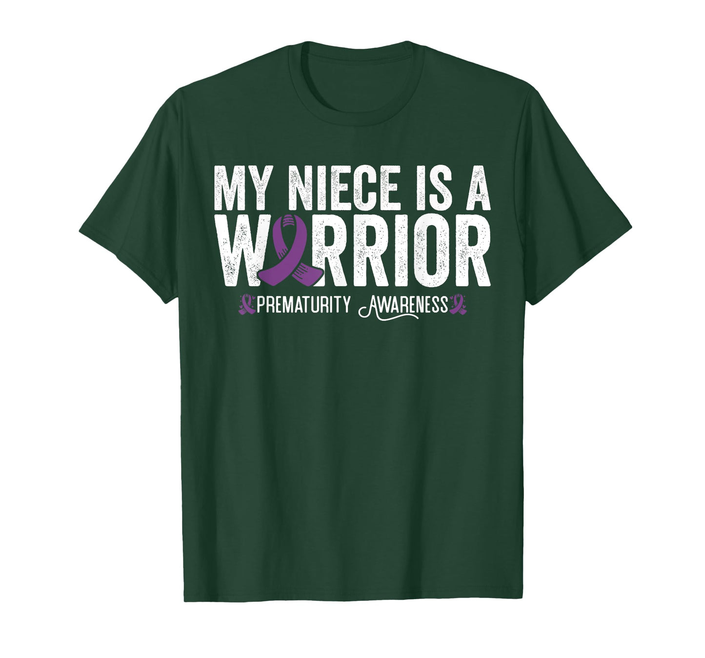 My Niece Is A Warrior NICU Prematurity Awareness T-Shirt