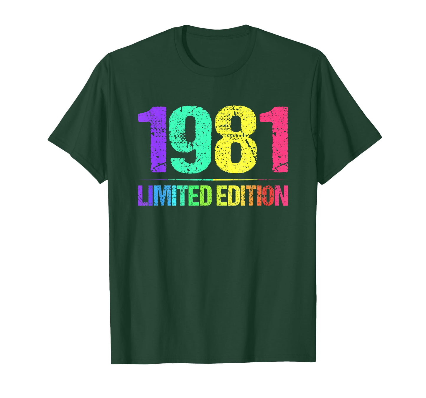 1981 Limited Edition Vintage 81s Retro Vintage T-Shirt