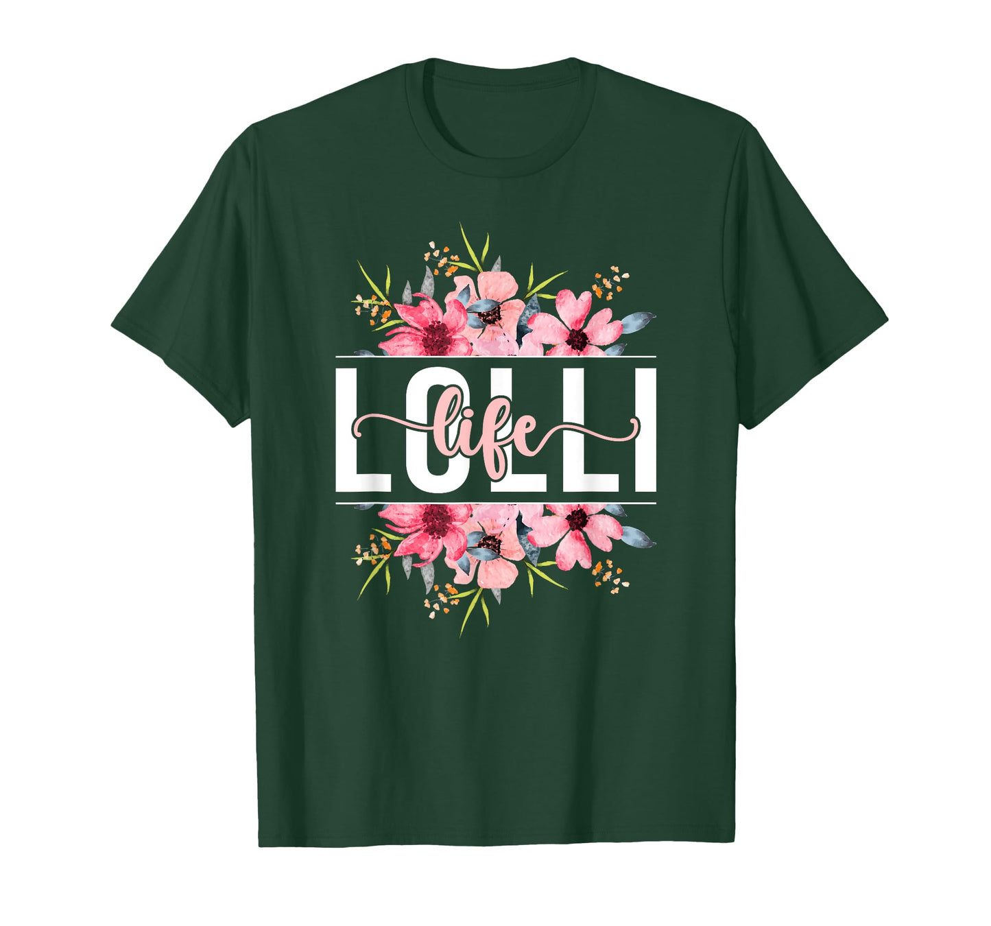 Lolli Life Lolli Grandma Lolli Grandmother T-Shirt