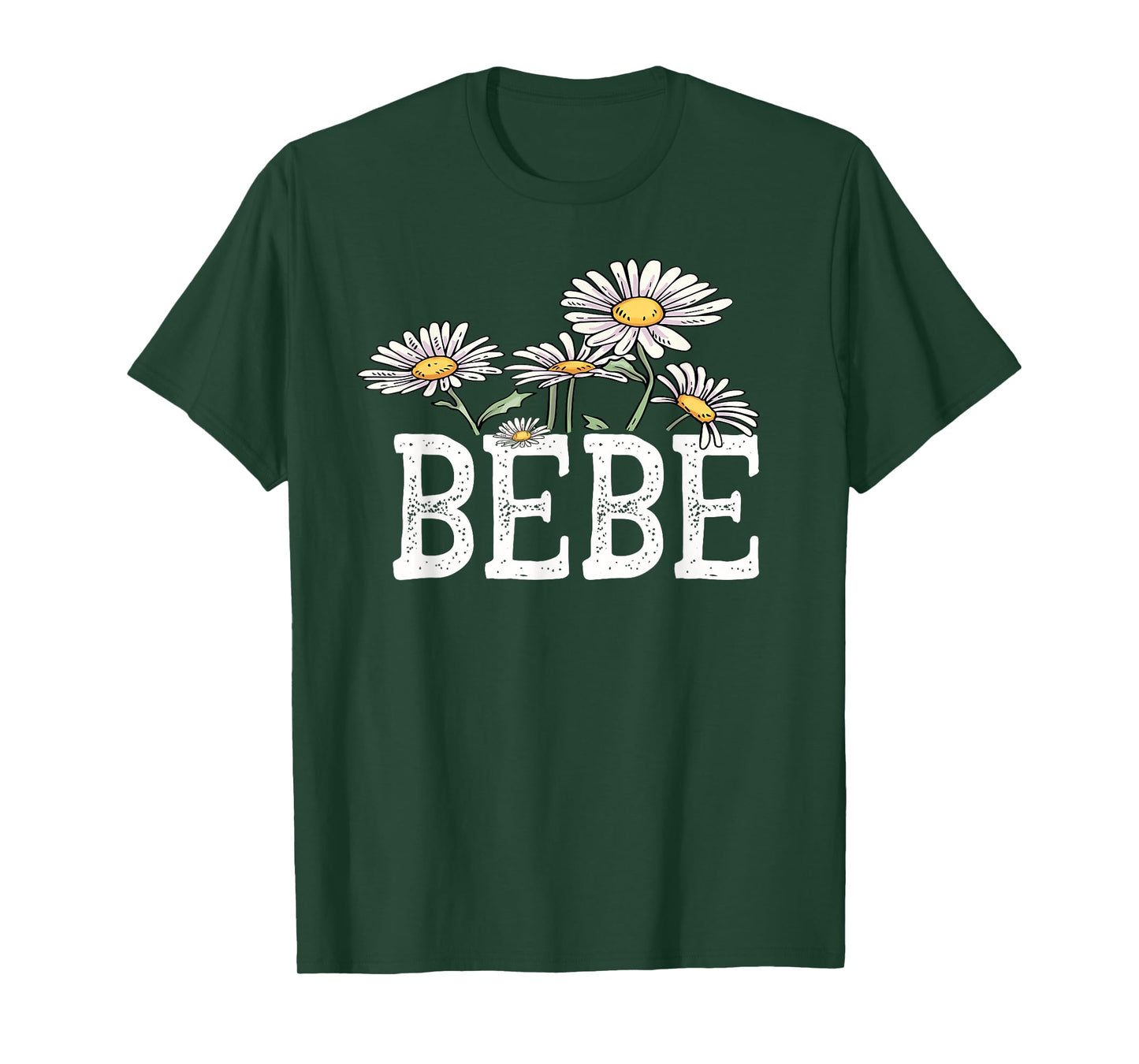 Bebe Floral Chamomile Design Mother's Day Gifts Bebe T-Shirt