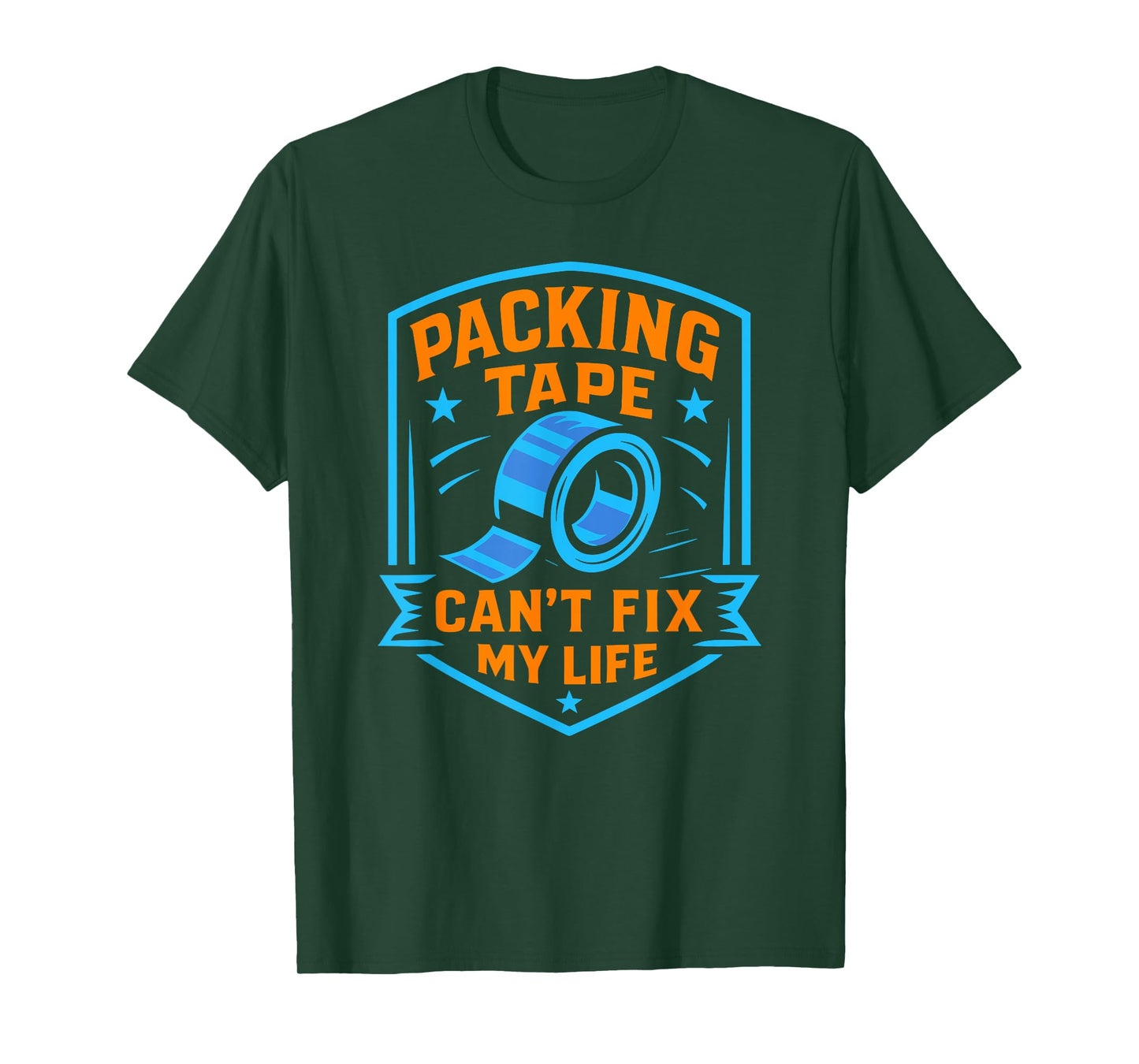 Packing Tape Can't Fix My Life Meme T-Shirt