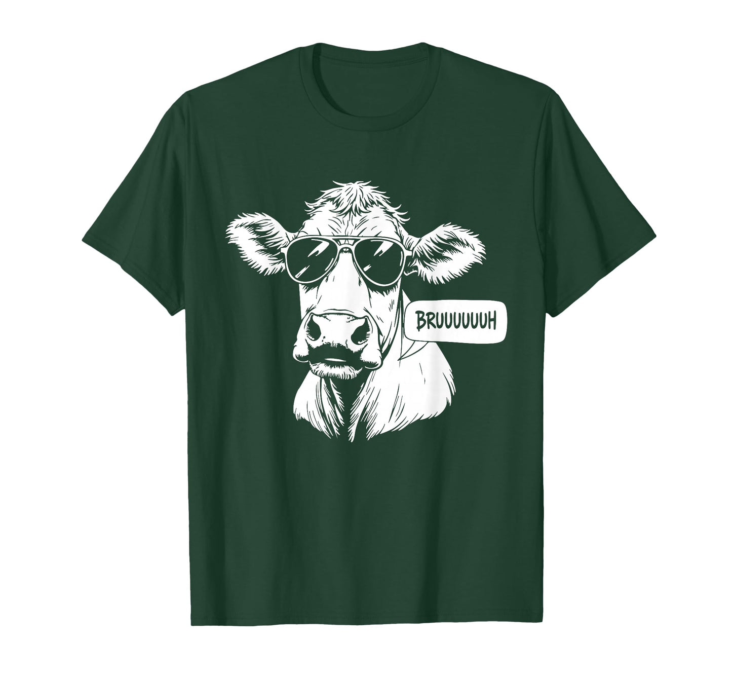 BRUH cow Funny cow Lover BRUUUH Meme Saying Slang T-Shirt