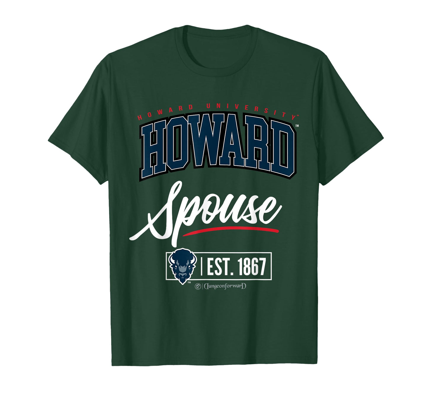 Howard University - HU HBCU Spouse T-Shirt