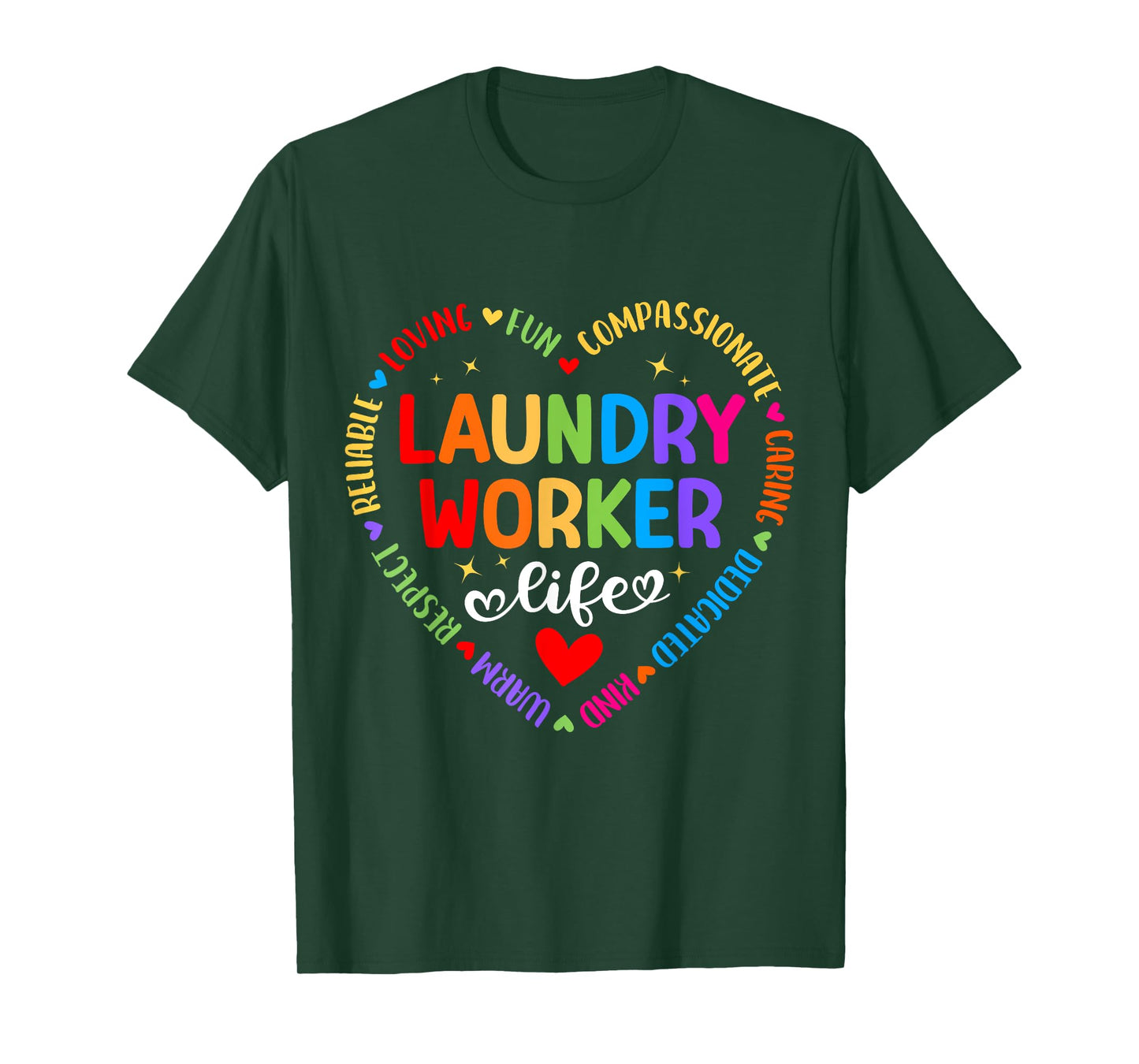 Laundry Worker Appreciation Week healthcare workers Women T-Shirt