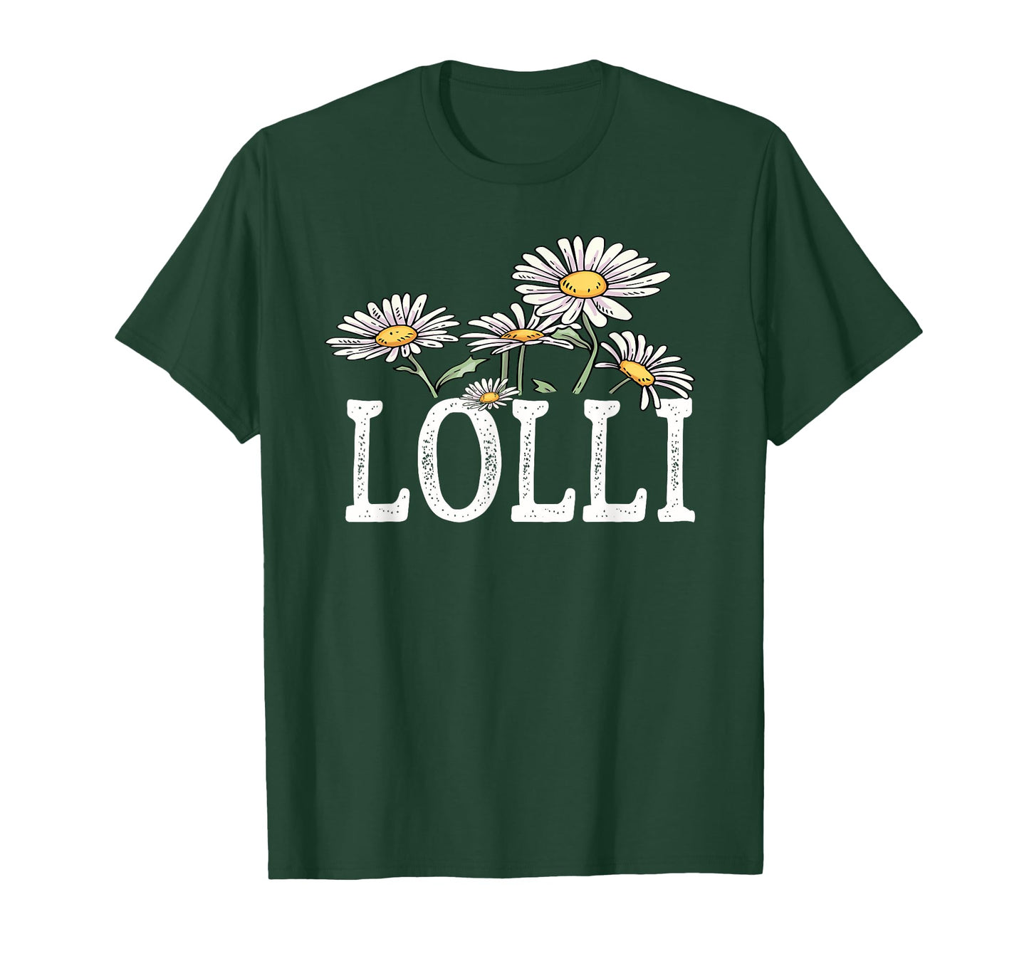 Lolli Floral Chamomile Design Mother's Day Gifts Lolli T-Shirt