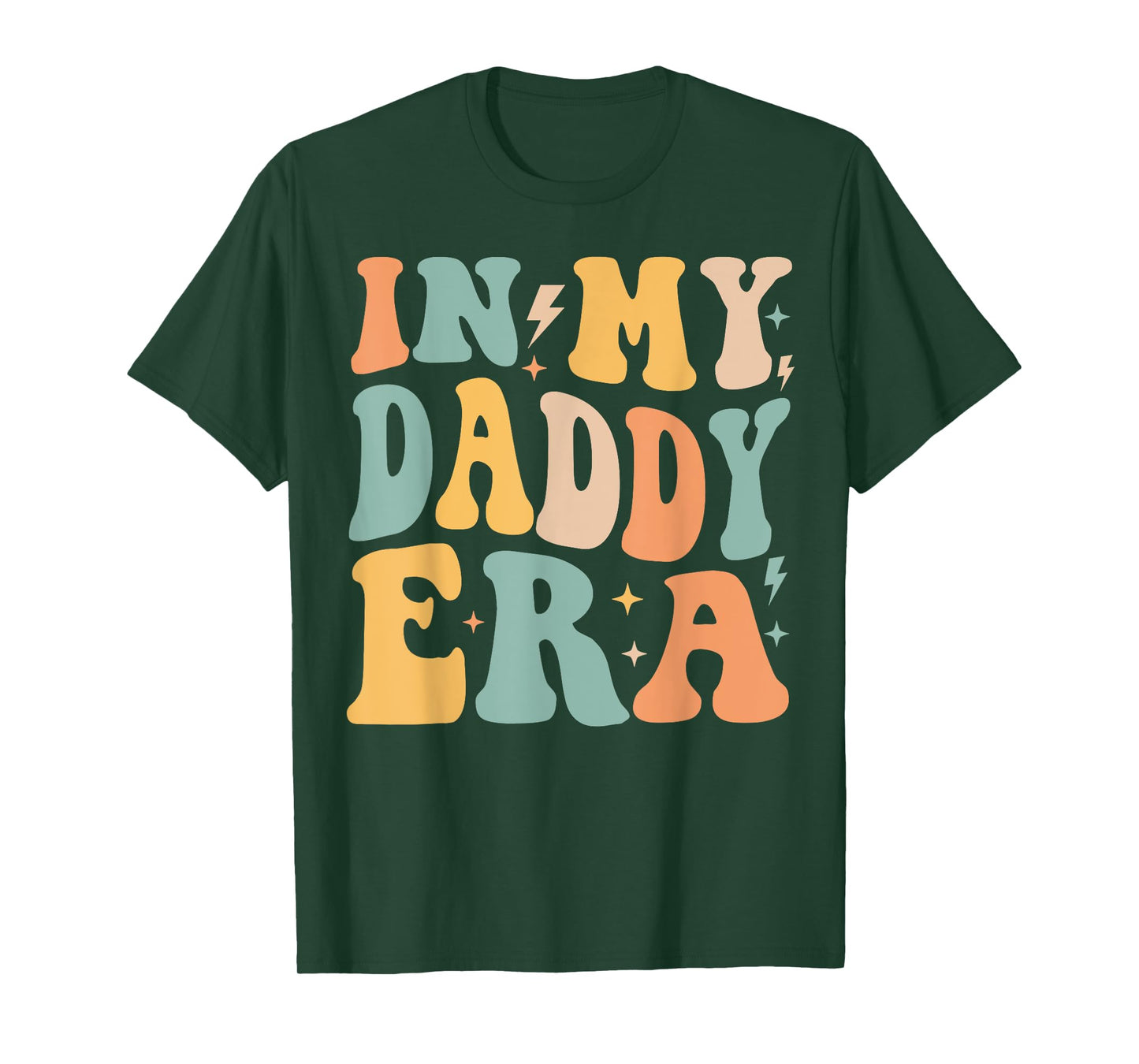 Retro Groovy In My Daddy Era Father's Day T-Shirt