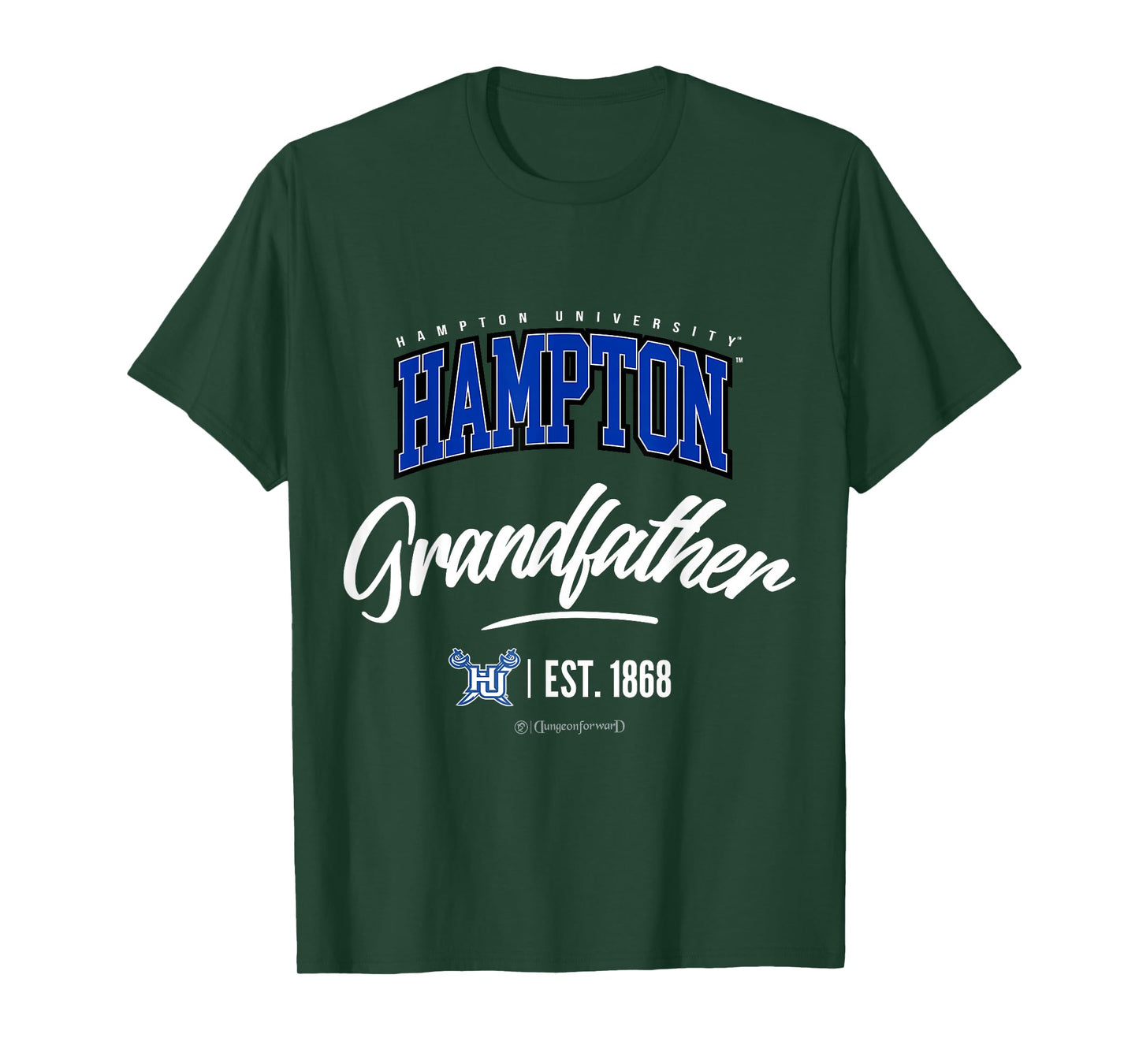 Hampton University - HU HBCU Grandfather T-Shirt