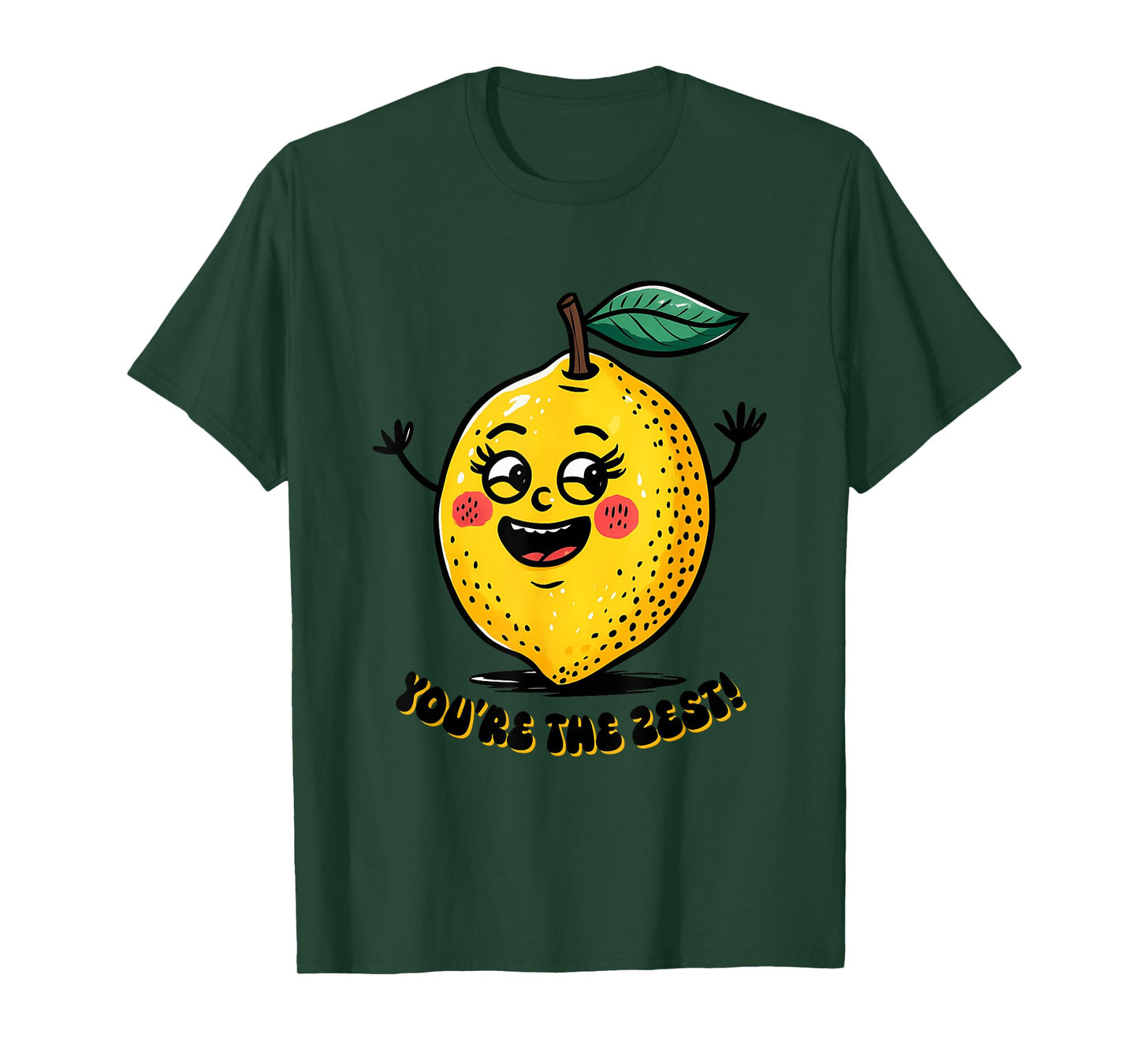 You're The Zest Funny Lemon Character T-Shirt