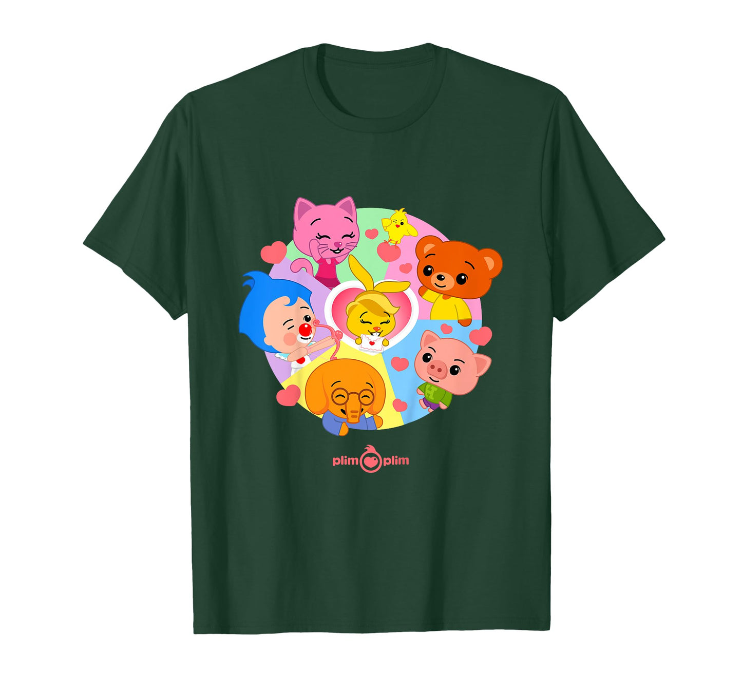 Plim Plim The Hero of Kindness - Valentine's Day Edition T-Shirt