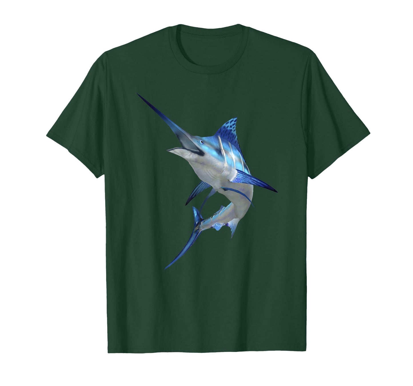 Beautiful Marlin Fish Nautical Fishing Marine Wildlife T-Shirt