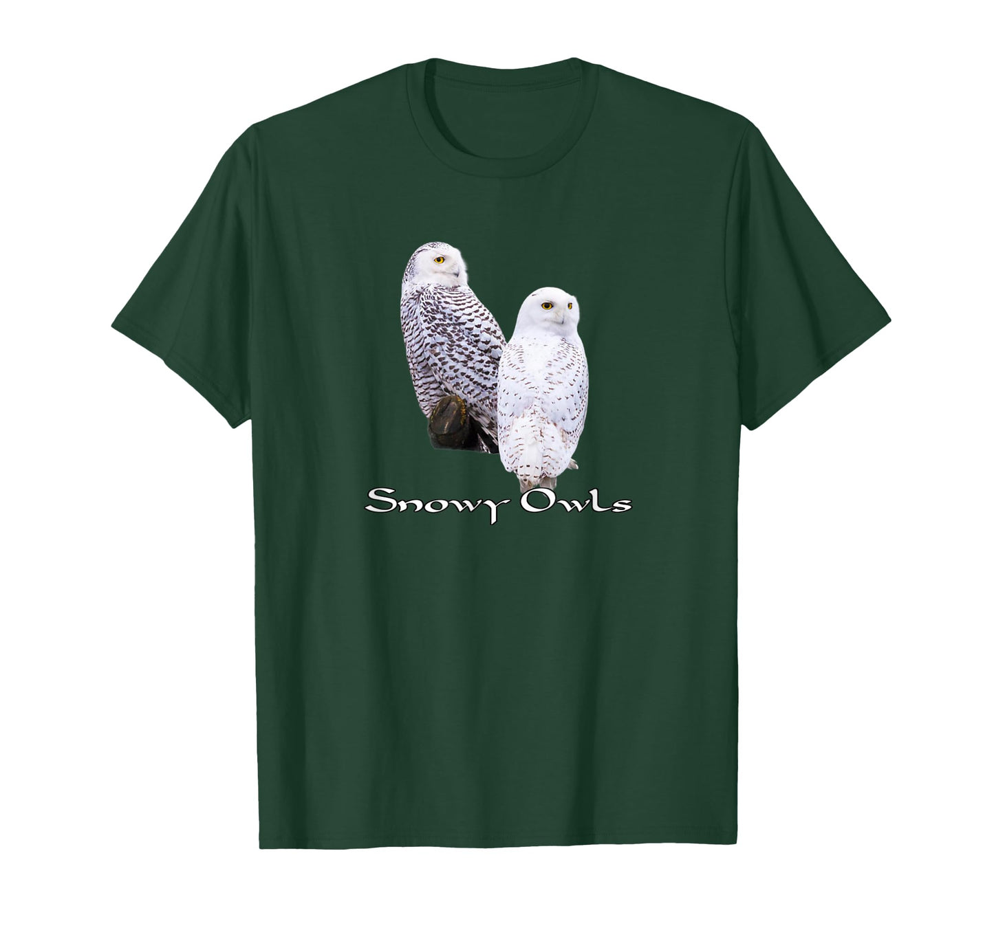 Snowy Owl Wildlife T-Shirt