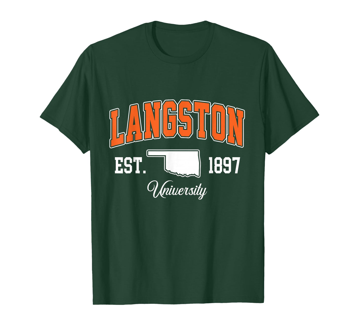 Langston Vintage Arch Athletic Sports Tee for Men Women T-Shirt