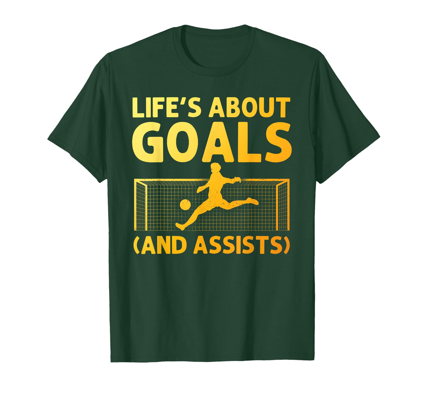 Funny Soccer Art for Boys Girls Men Women Gag Soccer Player T-Shirt