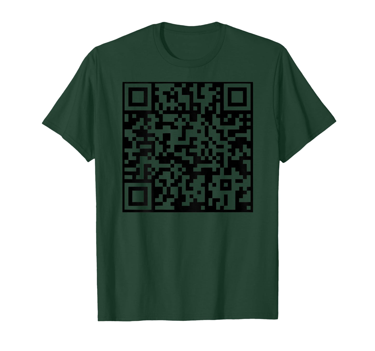 Funny QR President Trump Dance Code (on back) T-Shirt