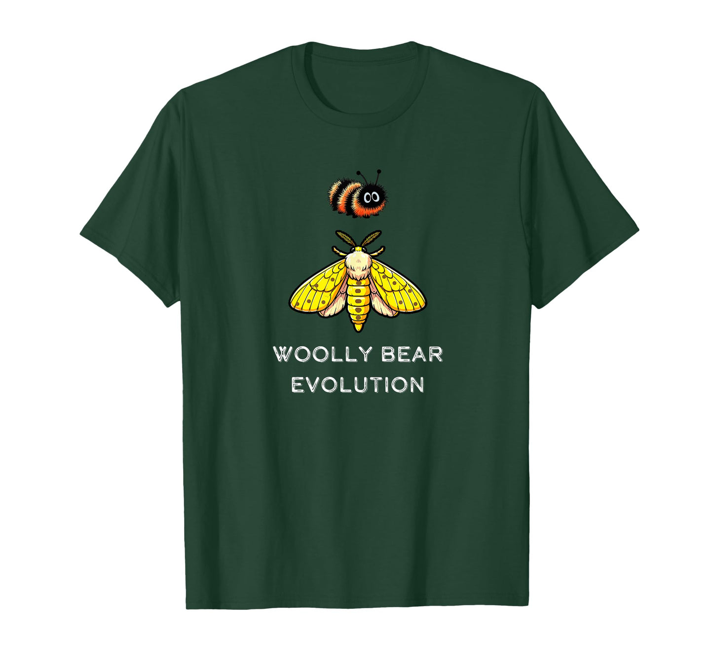 Woolly Bear Caterpillar Isabella Tiger Moth T-Shirt