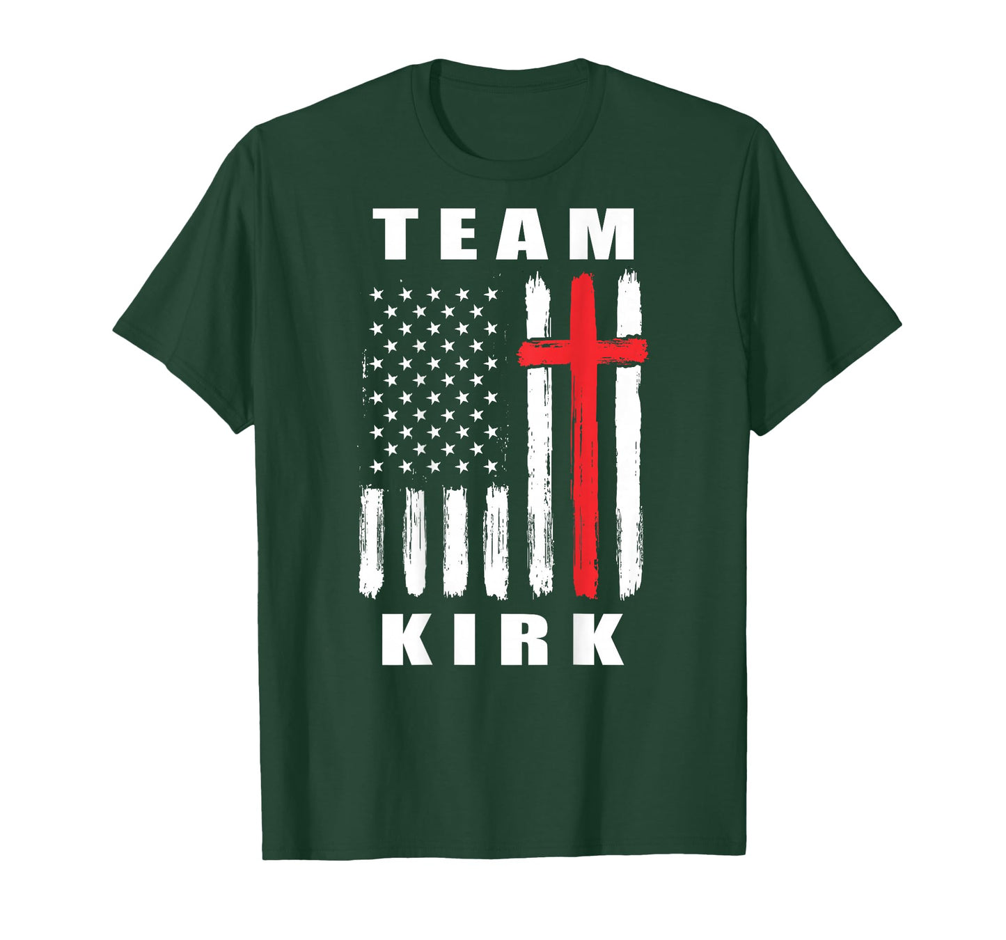 Kirk Personalized USA Christian Family T-Shirt