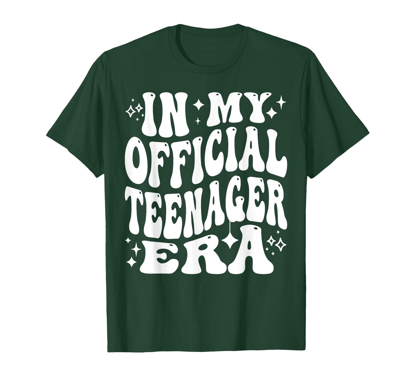 In My Official Teenager Era Funny 13th Birthday Life T-Shirt
