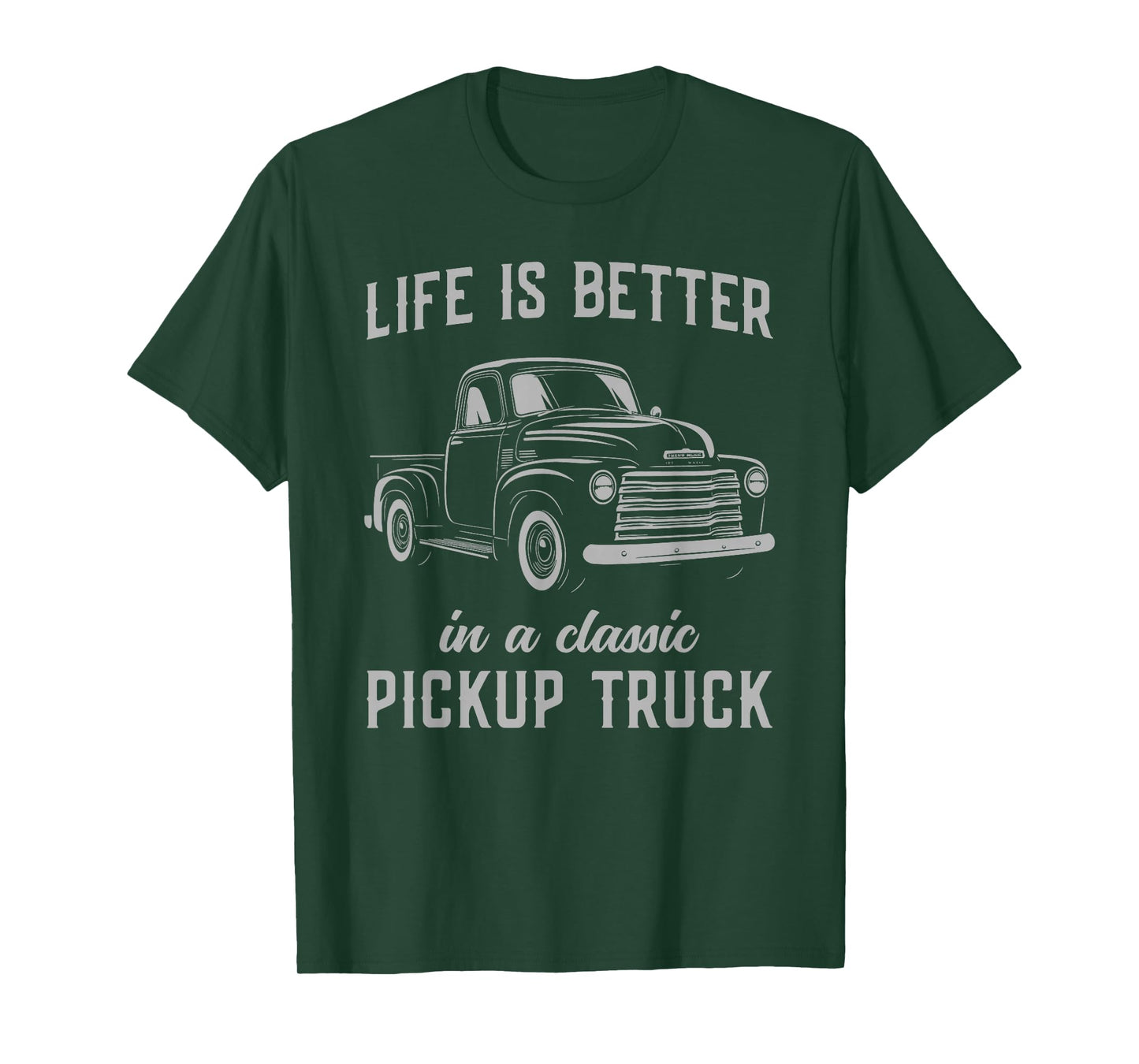 Classic Pickup Truck Guy Vintage T-Shirt