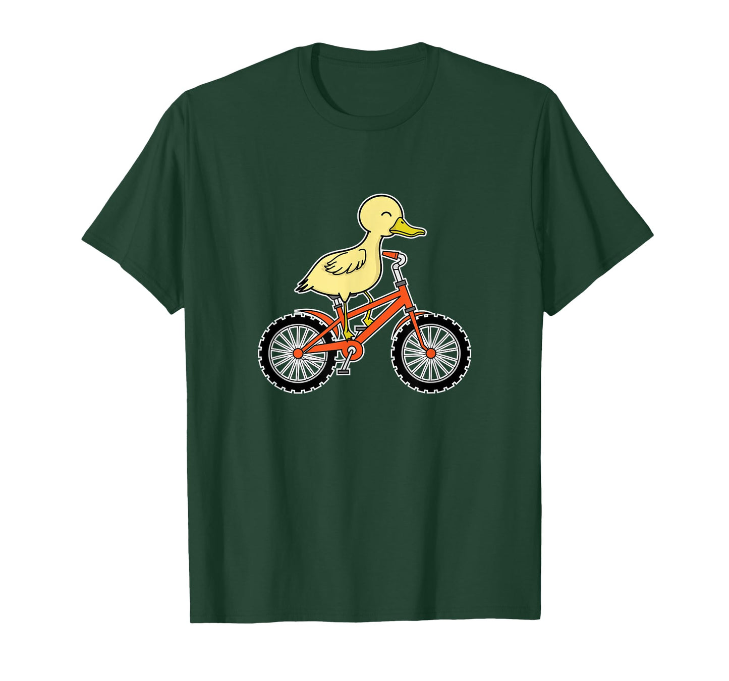 Duck with Bicycle T-Shirt