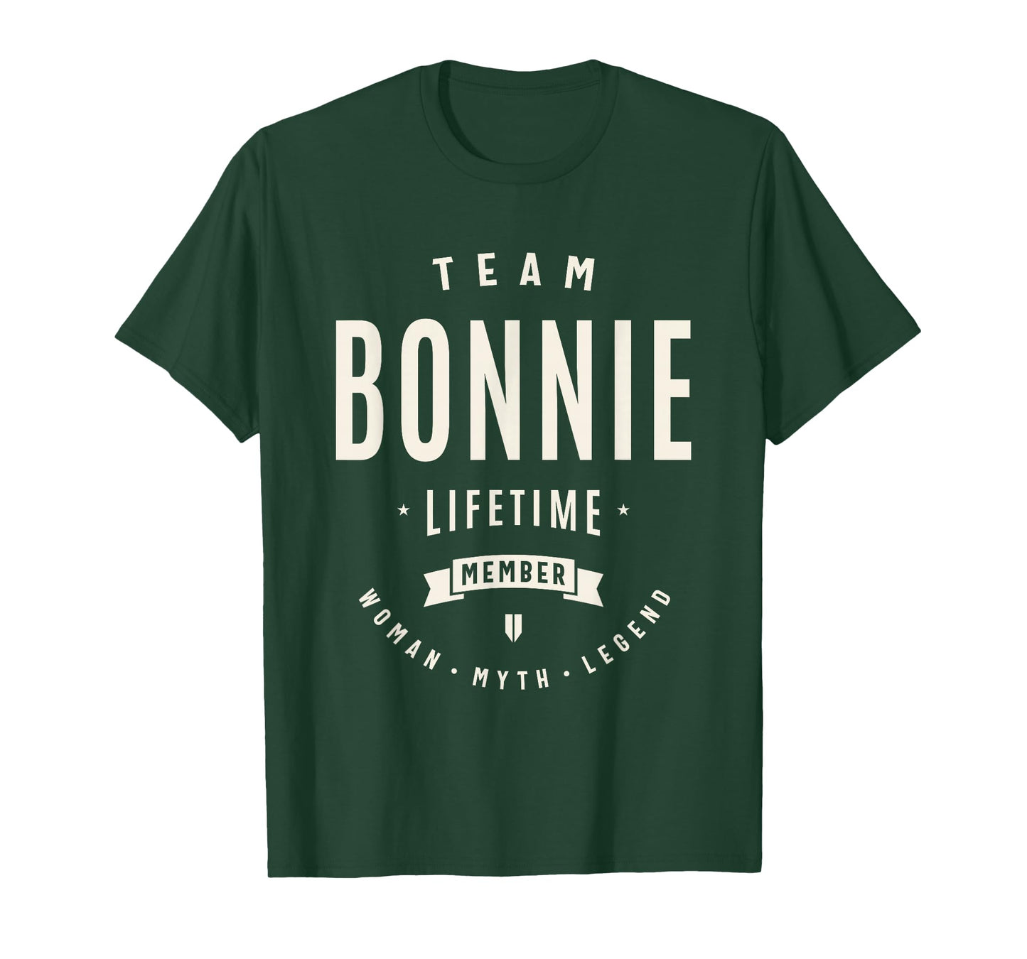 Team Bonnie Lifetime Member Funny Name Bonnie T-Shirt