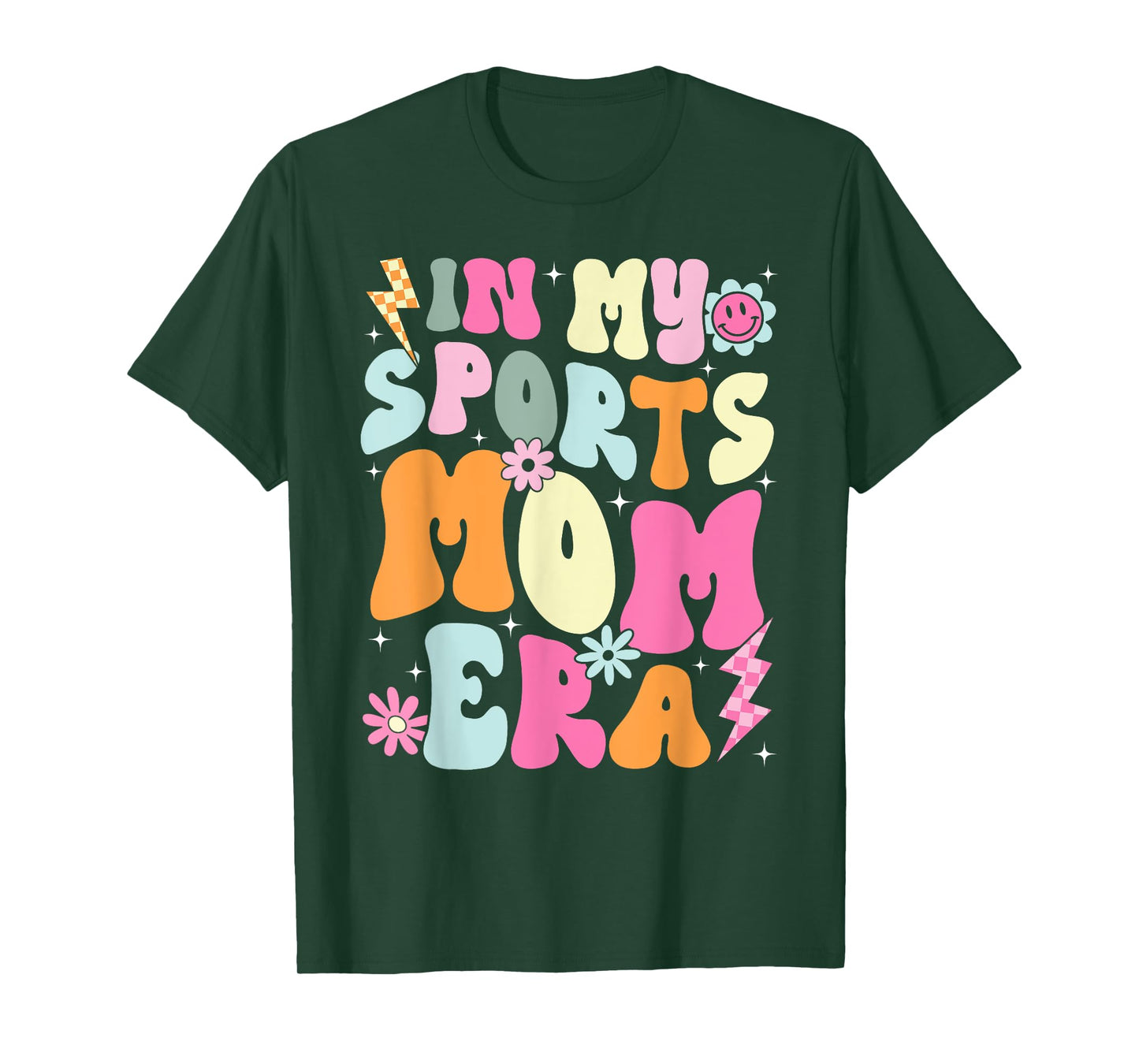 Sports Mom Era Sports Mom Life Kat In My Sports Mom Era Sports Mom Life Sports Lover Trendy T-Shirt