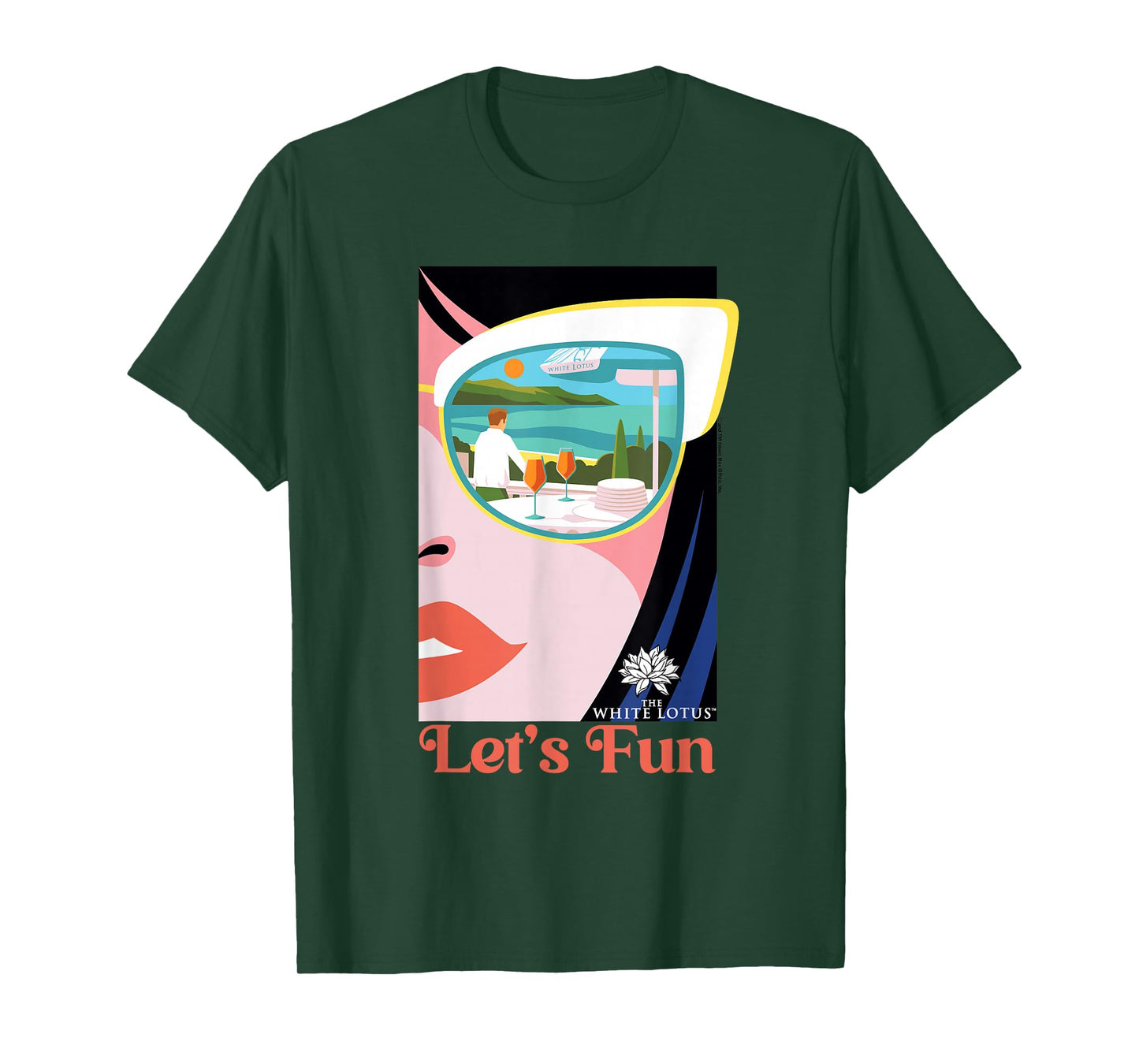 The White Lotus HBO Original Series Let's Fun T-Shirt