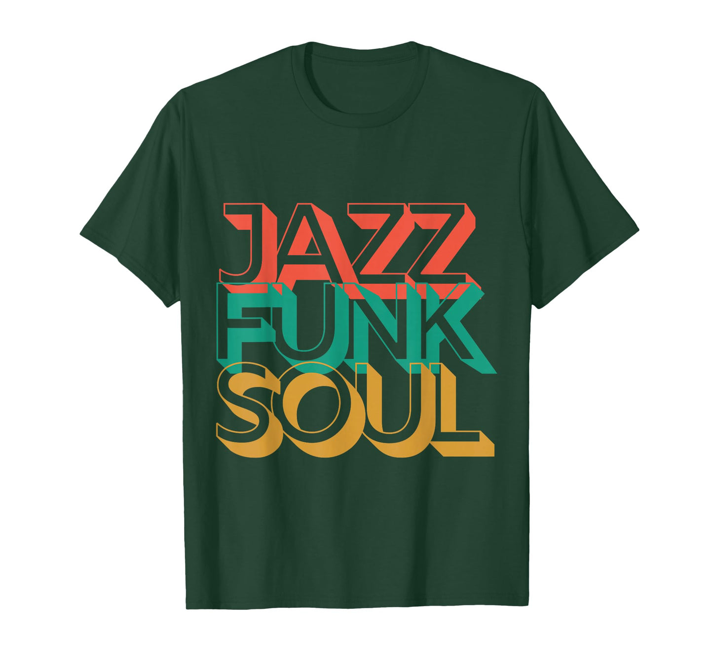 Jazz Funk & Soul - Afro Retro Vintage Music T-Shirt