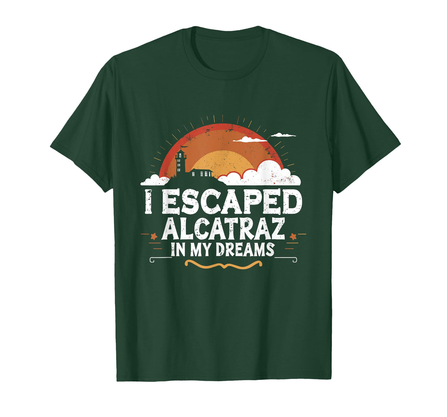 Alcatraz Island Prison History Famous Prison American T-Shirt