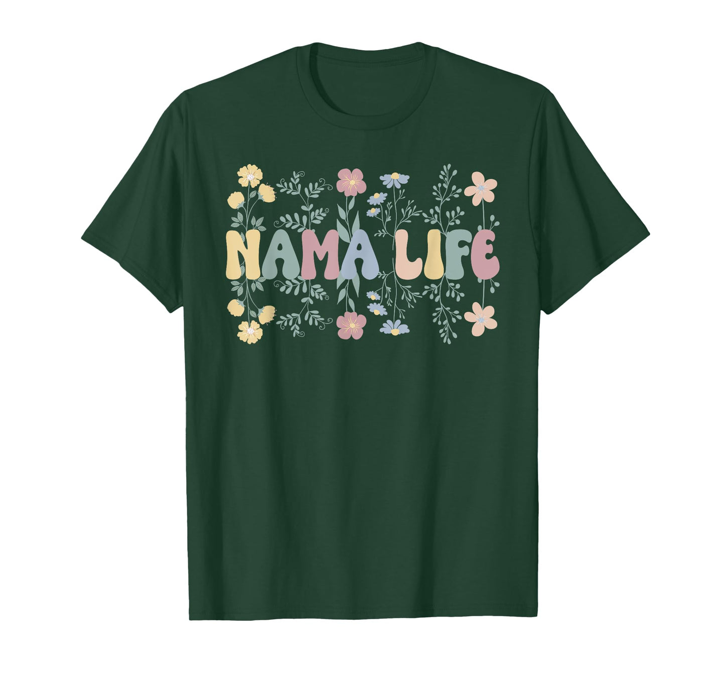 Nama Life Nama Grandmother Groovy Nama Grandma T-Shirt