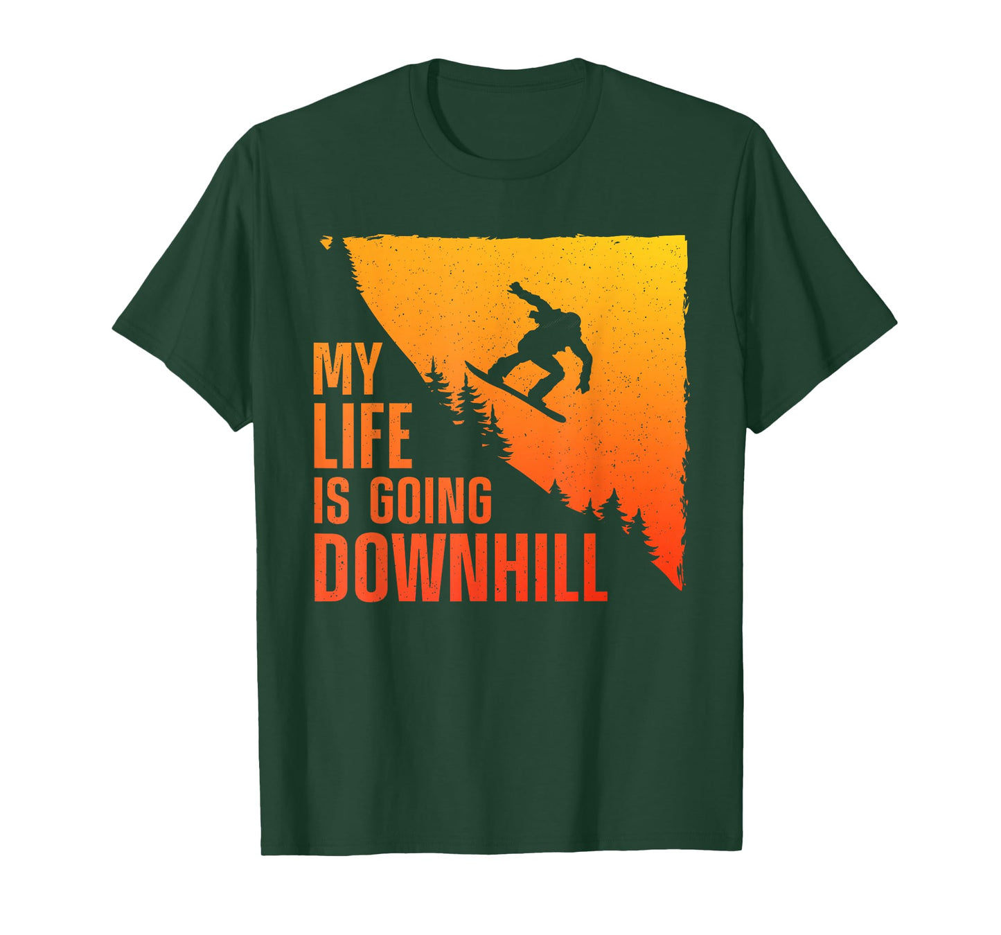 Cool Snowboarding Art for Men Women Snowboard Snowboarder T-Shirt