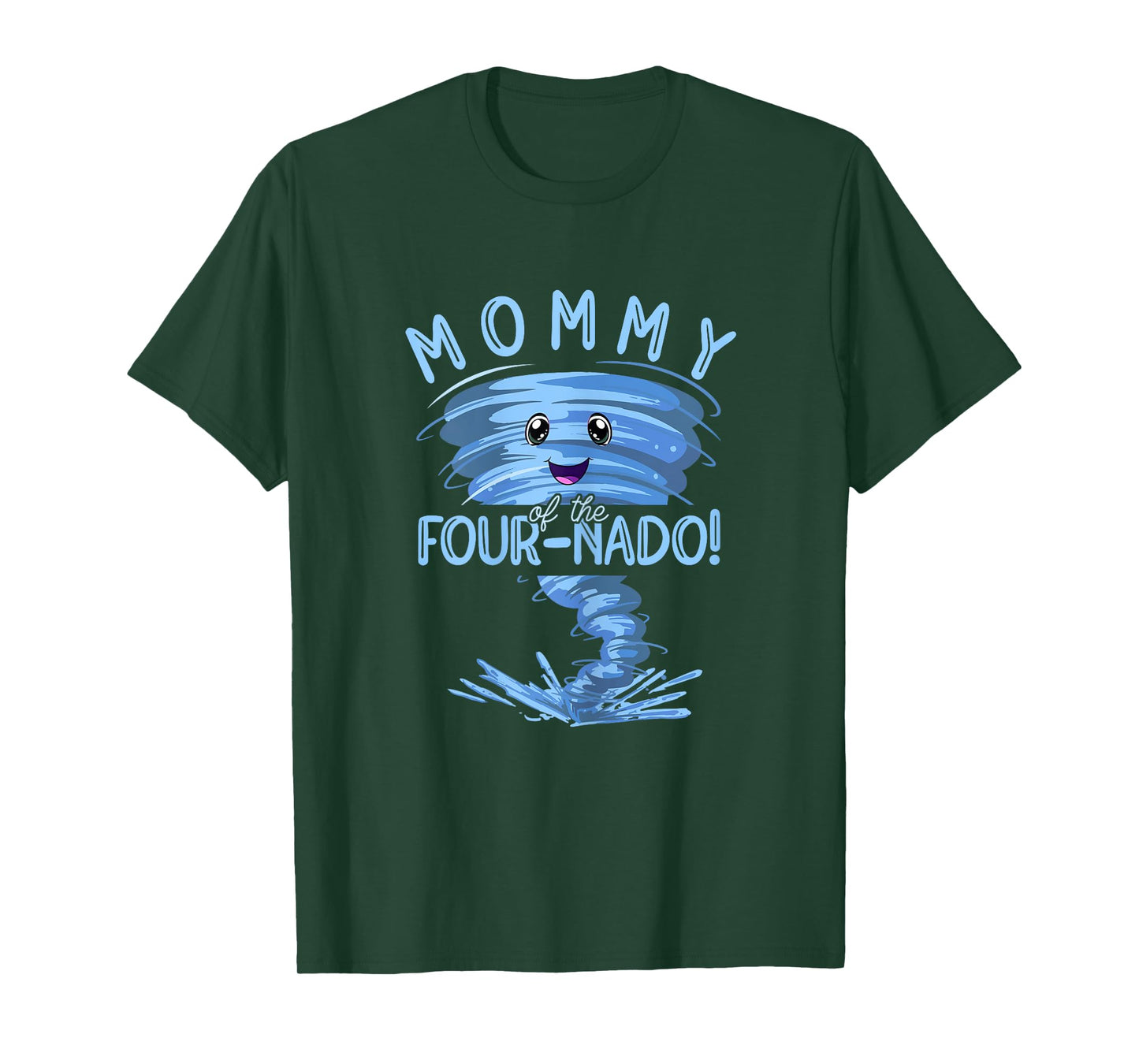 Mommy of the Two-Nado | Party 4nd Birthday | Tornado T-Shirt